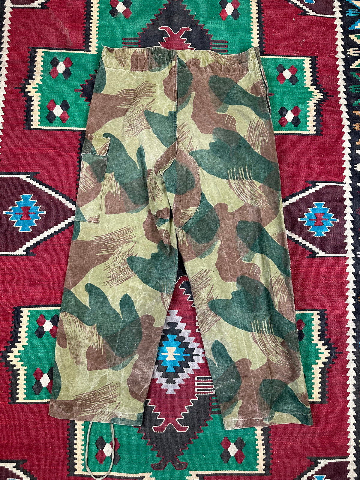 Belgian brushstroke paratrooper pants size 3 M/L