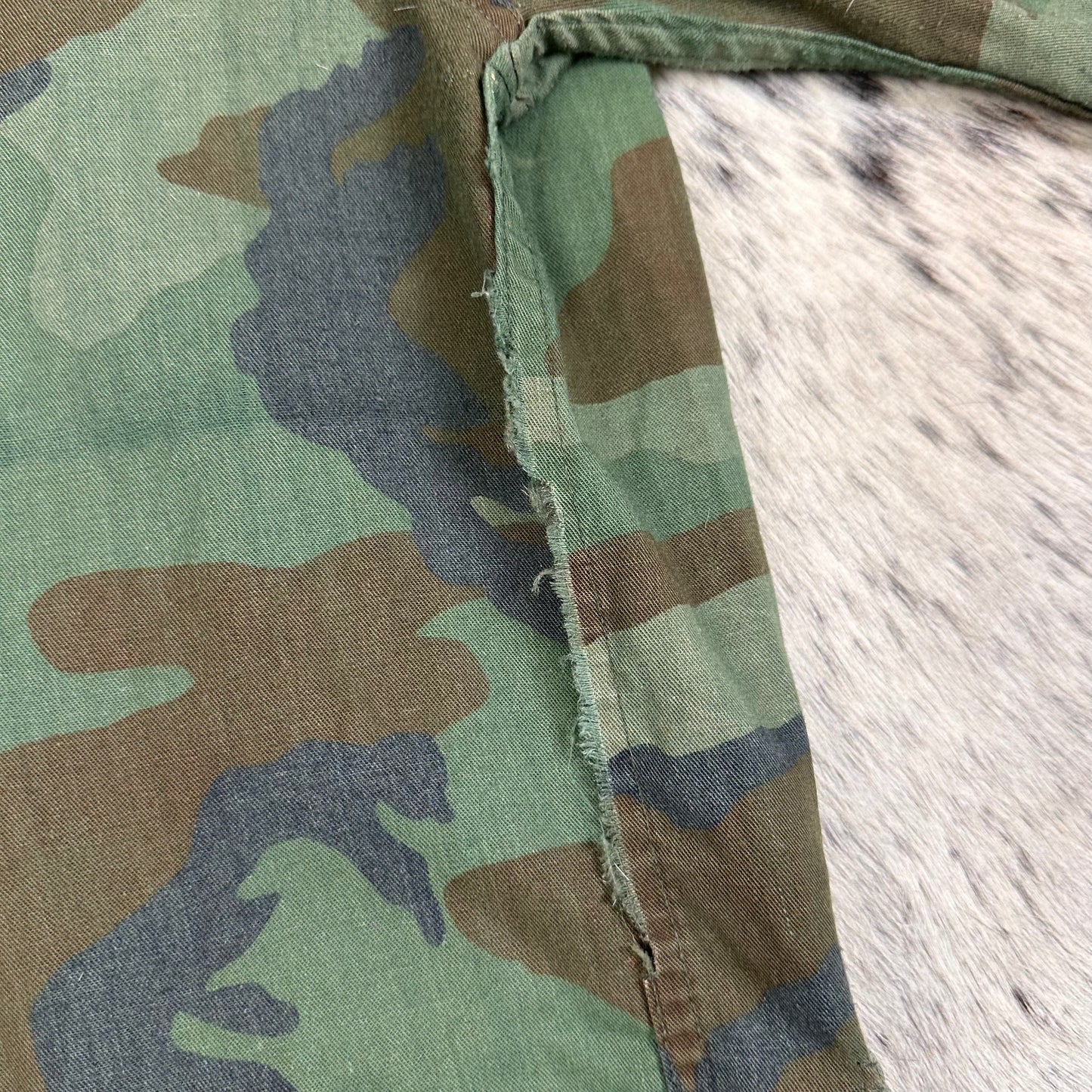 First pattern m81 woodland camo BDU shirt small regular