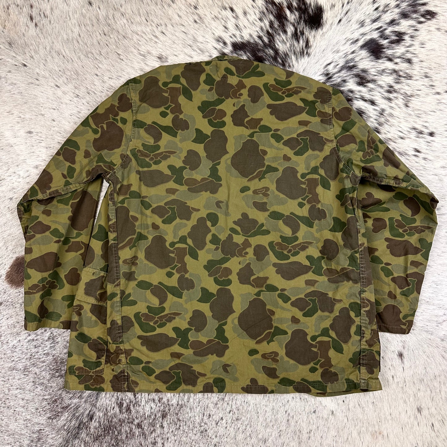 Vintage Kamo duck hunter frog skin camo shirt size small