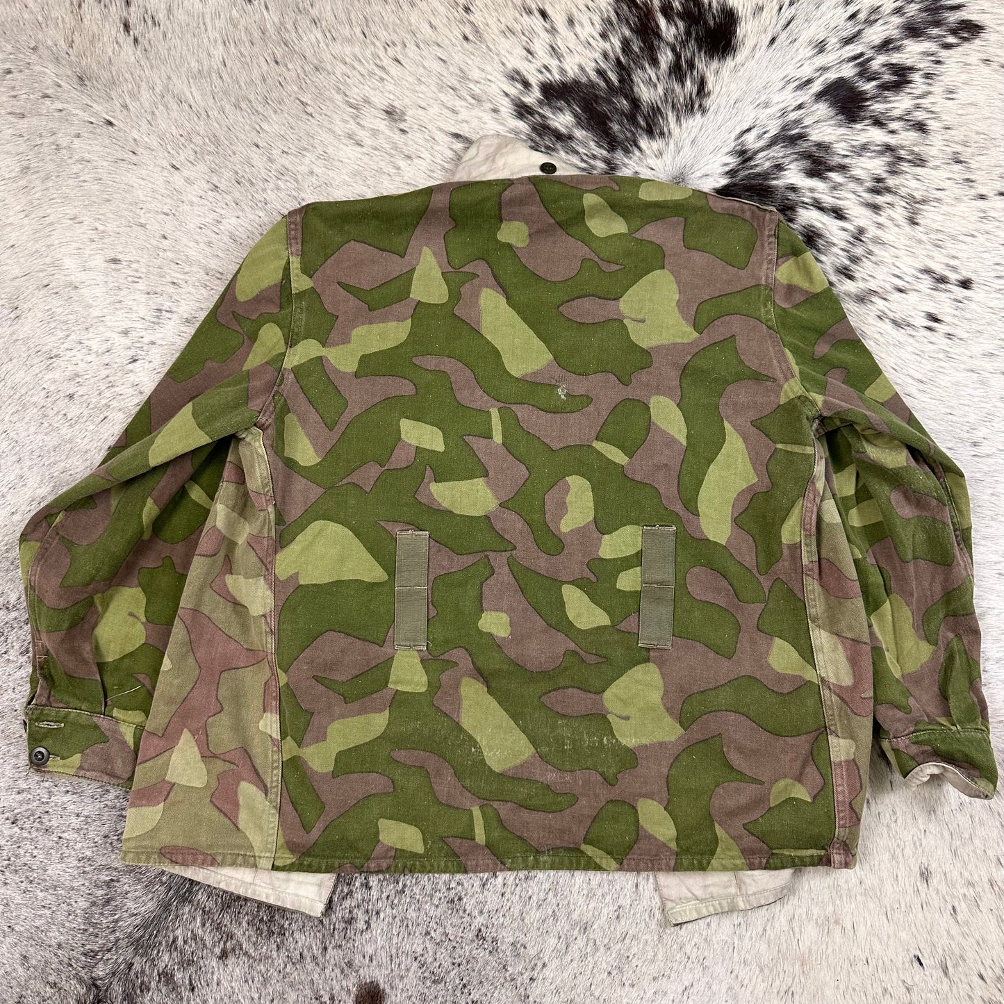 1966 Finnish M62 clown camo jacket tahhed 52 fits medium