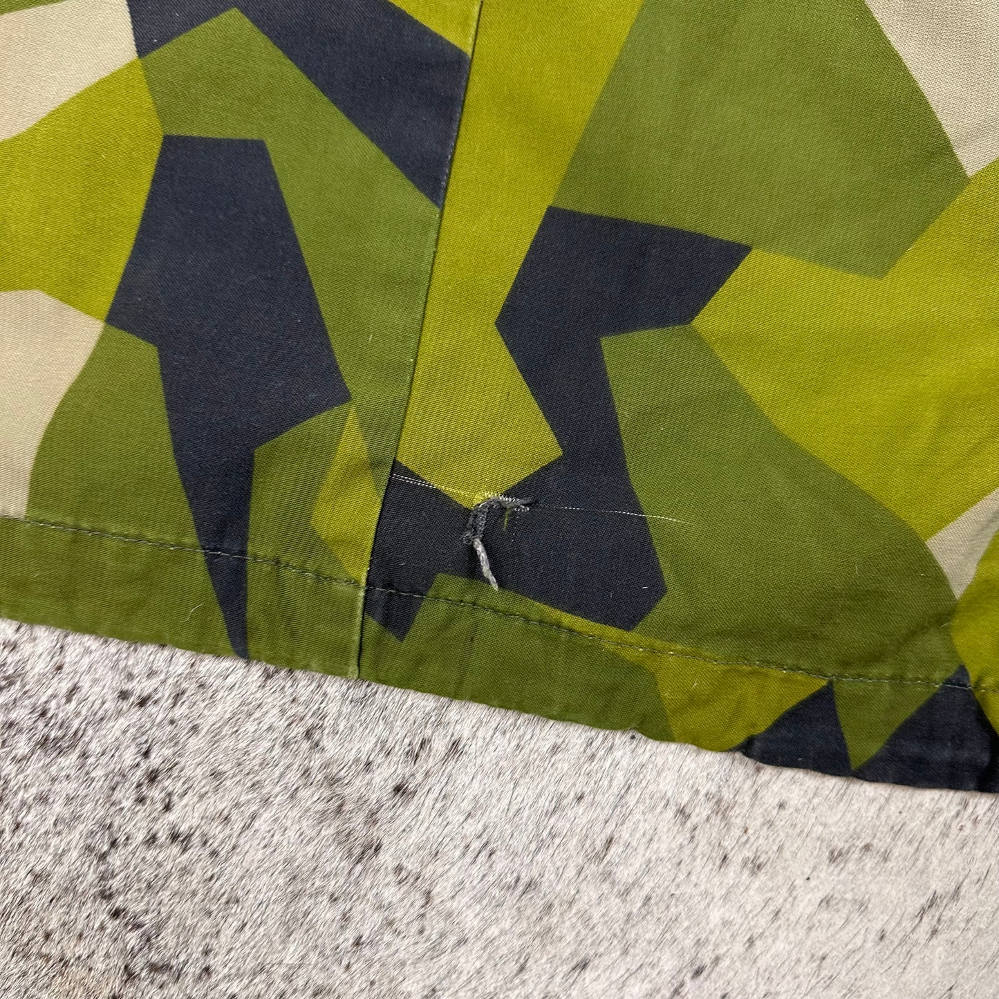 1989 Swedish splinter camo jacket 190 / 85 fits medium long