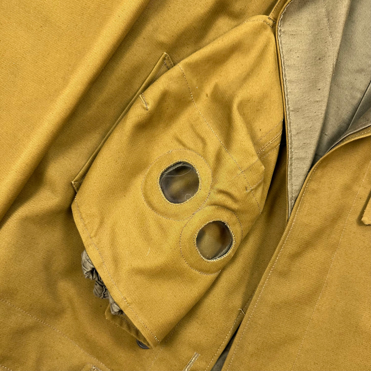 1992 dated Russian tan tanker full suit set fully lined plus mask 46-2 fits large