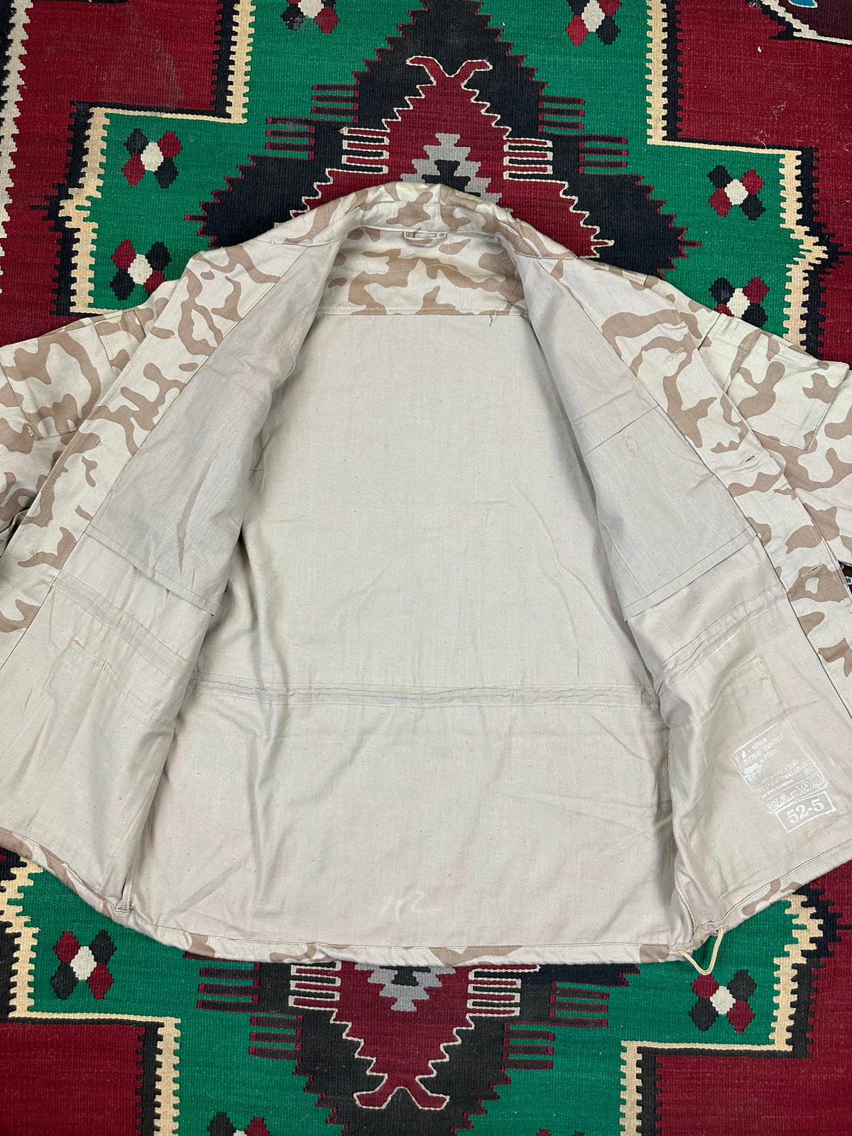 Ukrainian TTsKO Butan Dubok P desert obr 88 Afganka camo set twill 2002 52-5 large