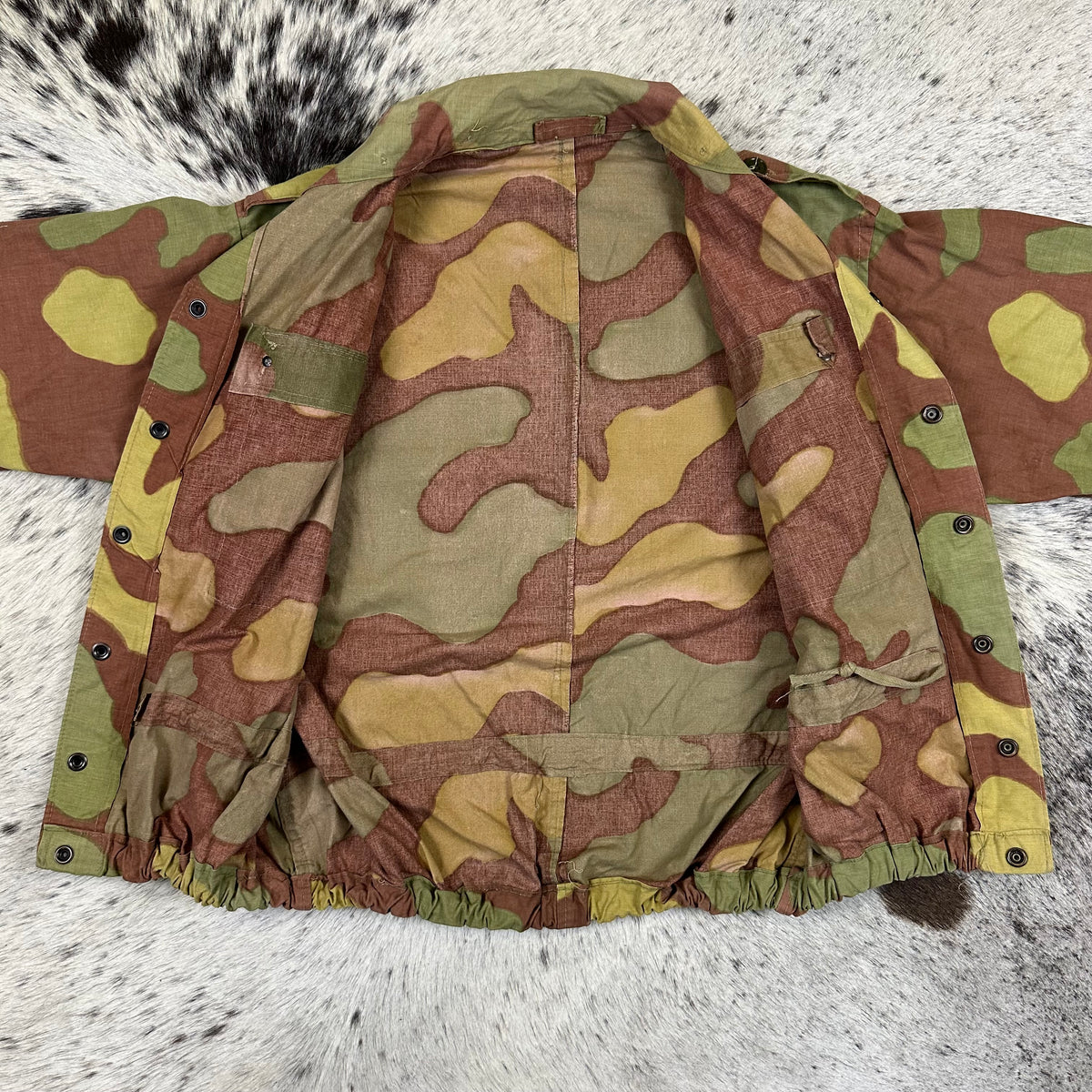 Italian telo mimetico “San Marco” paratrooper smock shirt jacket XS/S