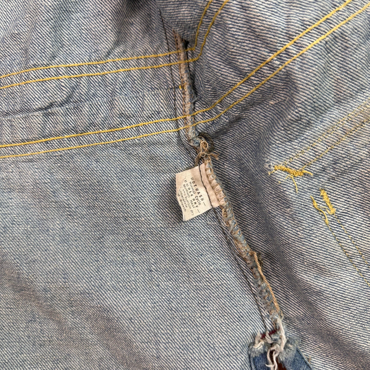 70s Lee safari denim coat jacket fits modern small