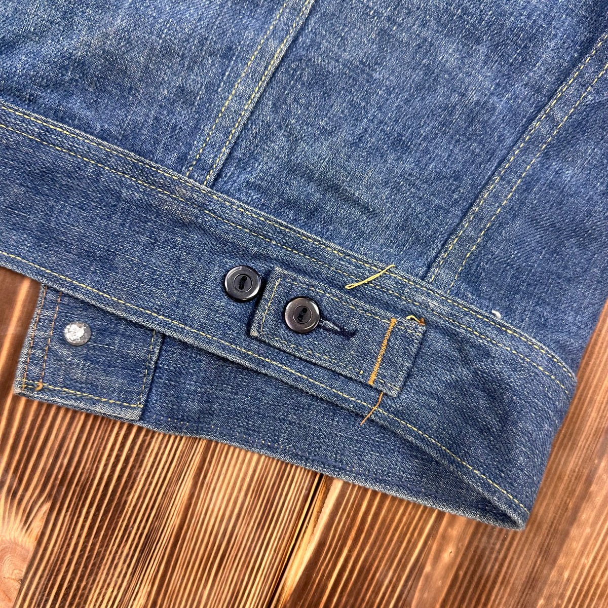 70s LEE denim jacket dark wash medium
