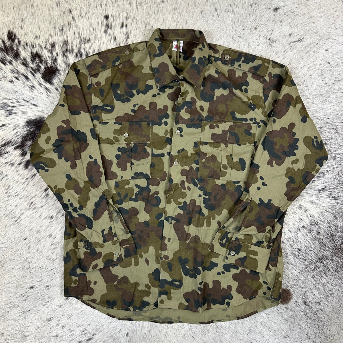 Romanian M1994 fleck camo shirt large 1993