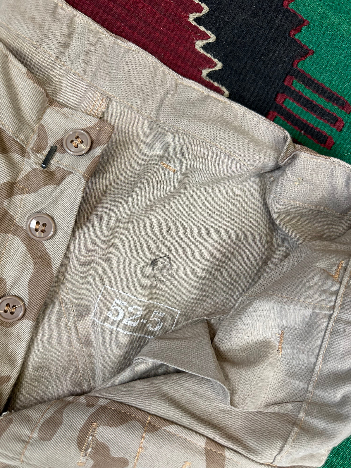 Ukrainian TTsKO Butan Dubok P desert obr 88 Afganka camo set twill 2002 52-5 large
