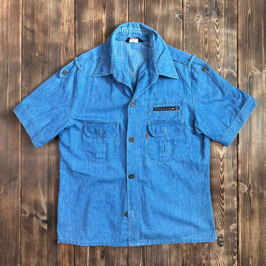 70s Levi’s denim shirt X Large