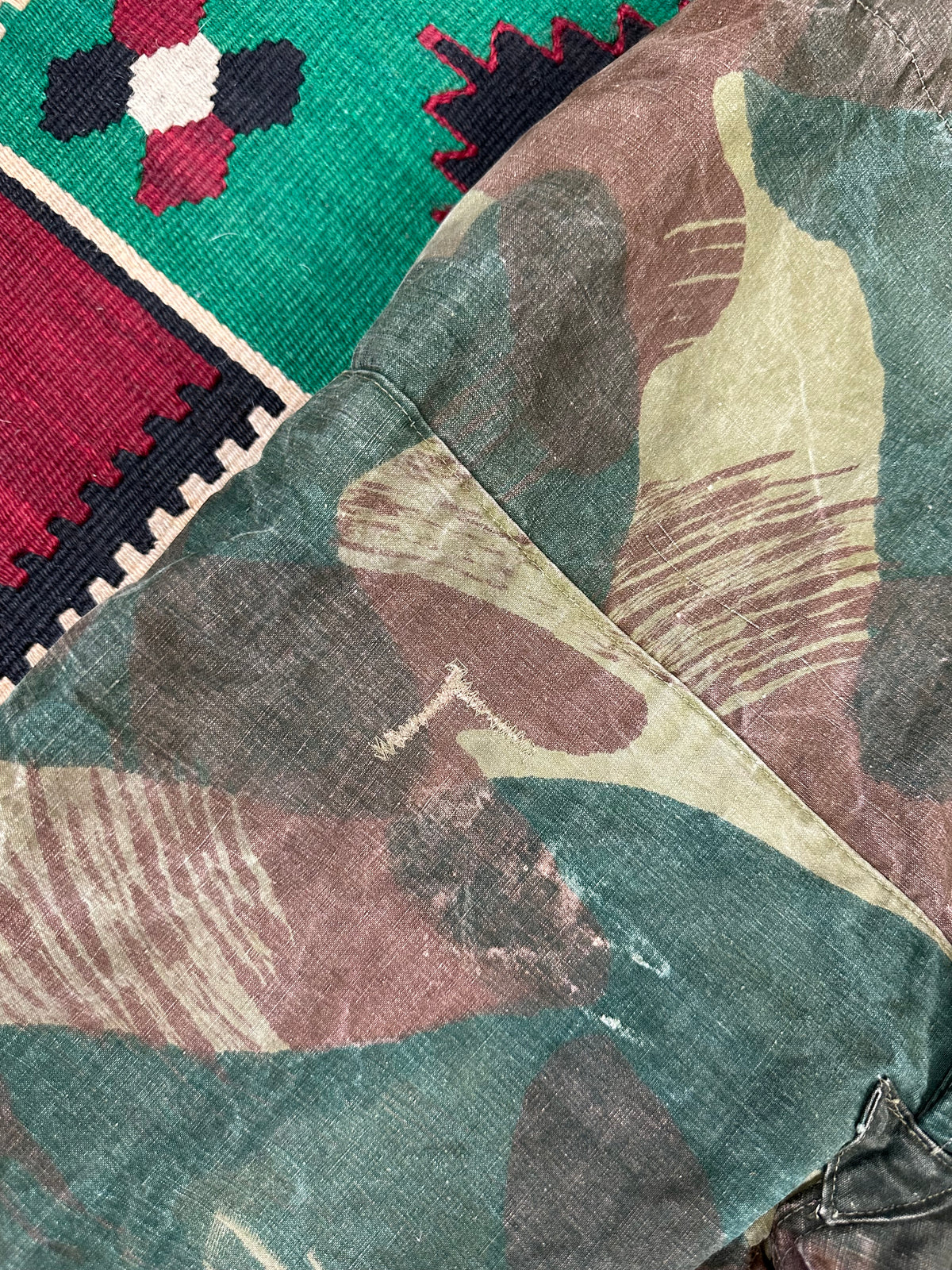 Belgian brushstroke paratrooper pants size 3 M/L