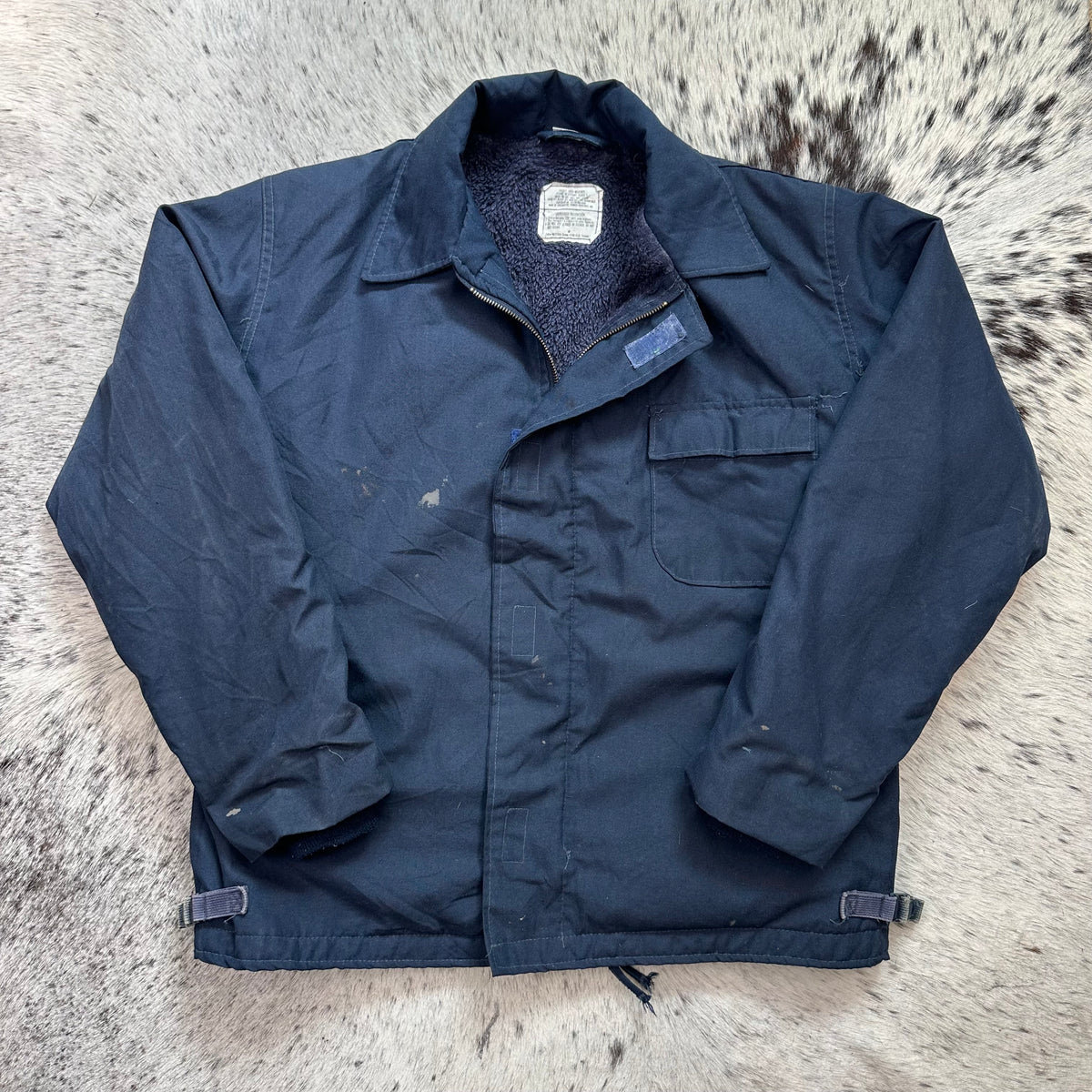 1990 aramid navy blue A2 deck jacket Large (42-44)