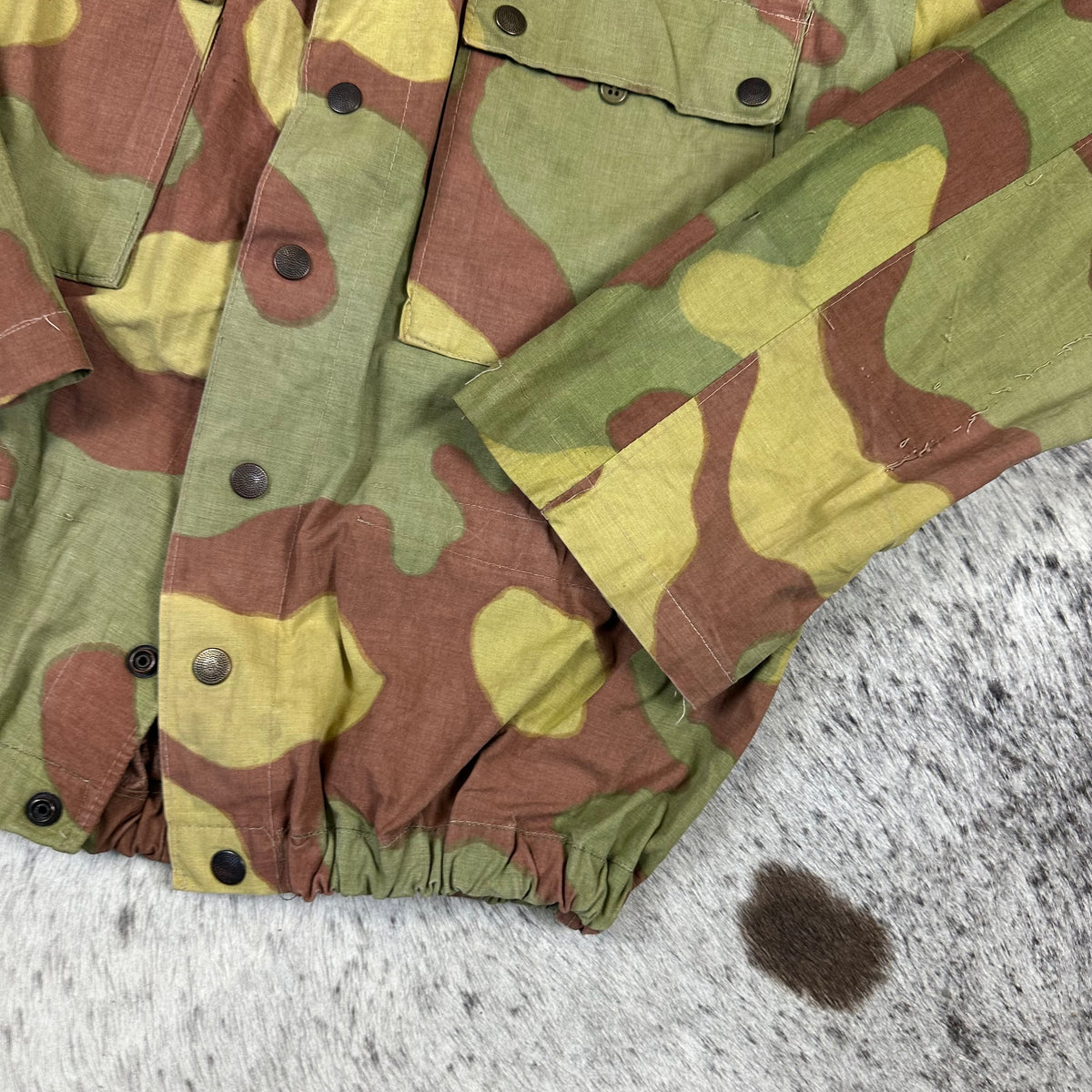 Italian telo mimetico “San Marco” paratrooper smock shirt jacket XS/S