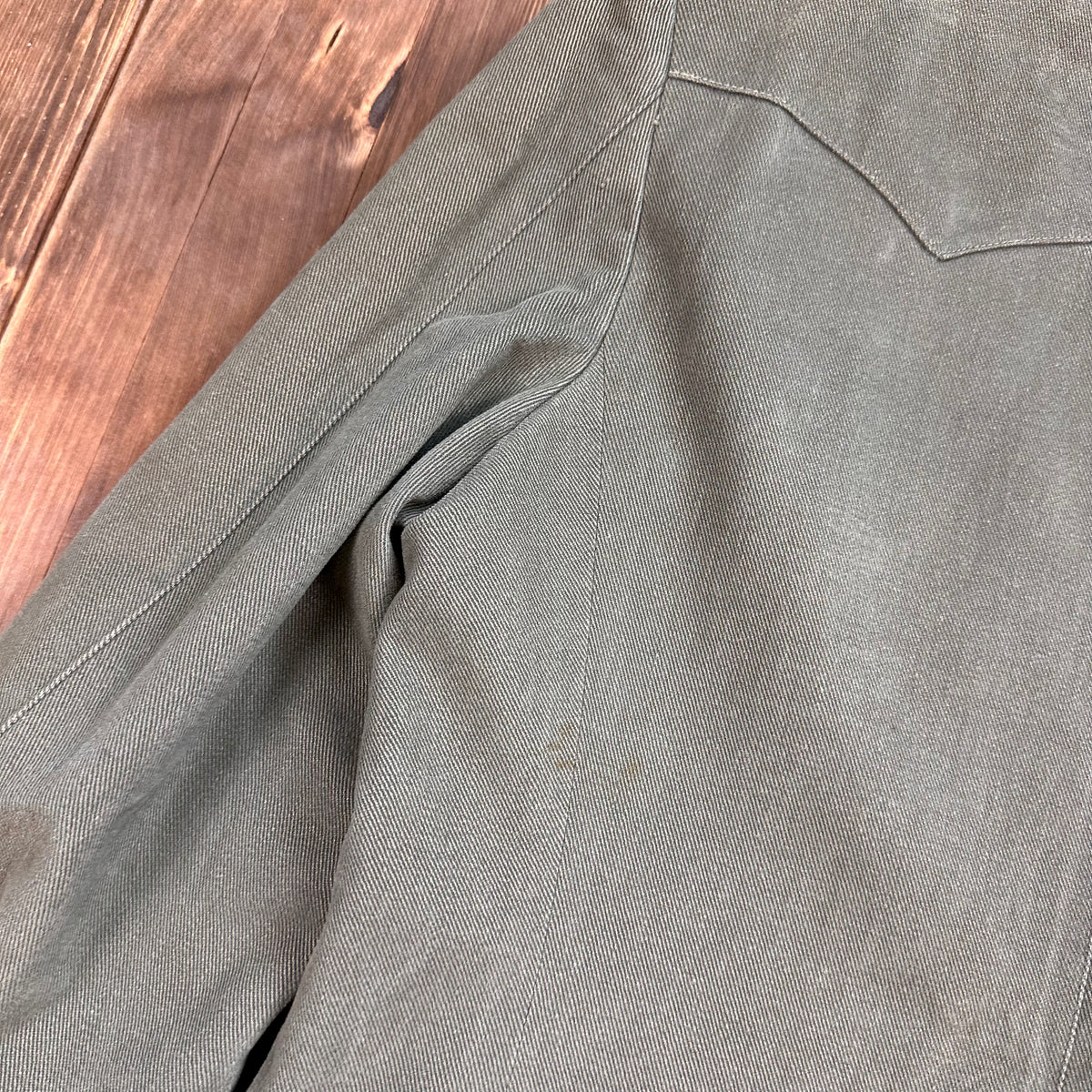 Vintage Polo Western by Ralph Lauren cotton twill sport coat tagged 40R