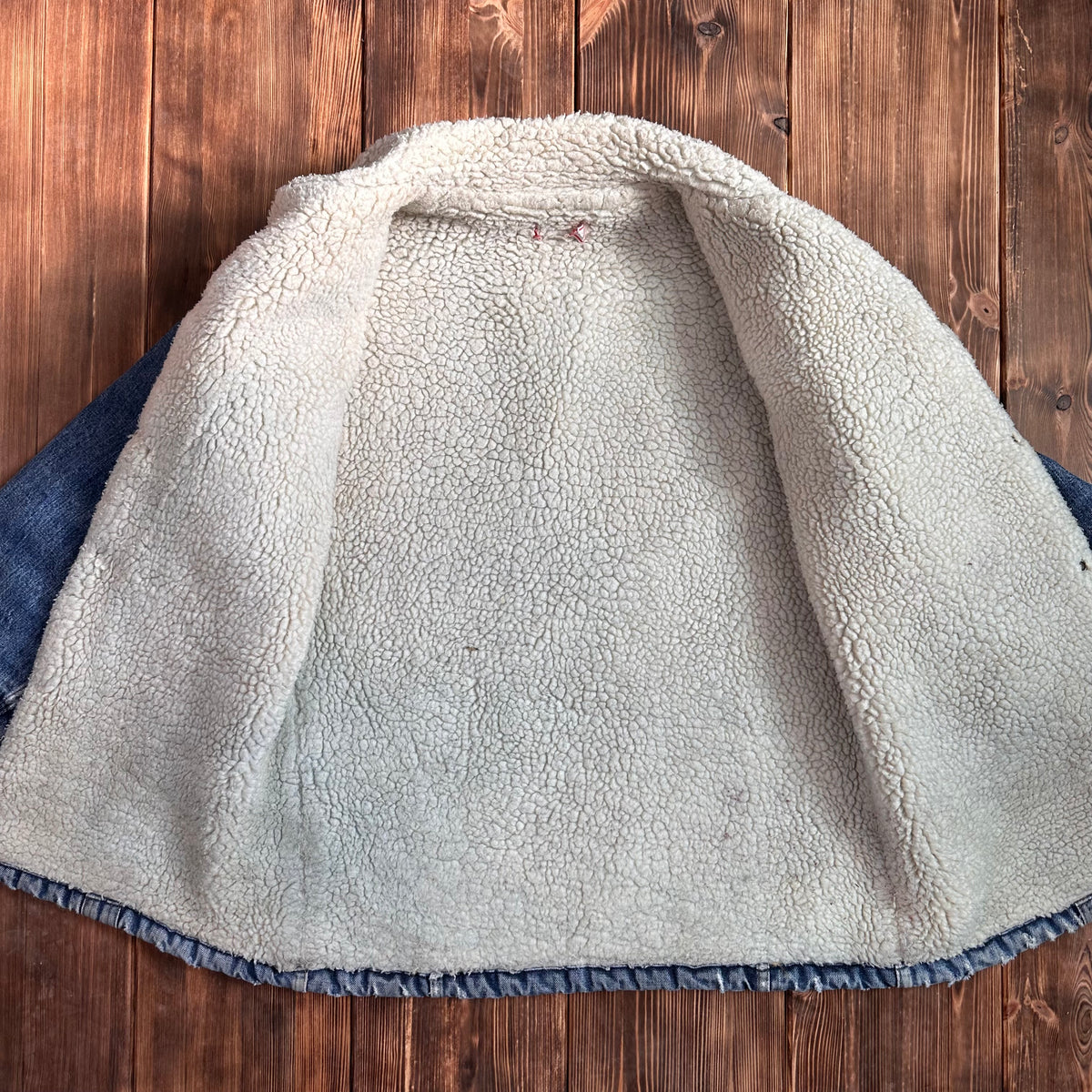 Levi’s sherpa pile coat size 42 fits large late 70/80s