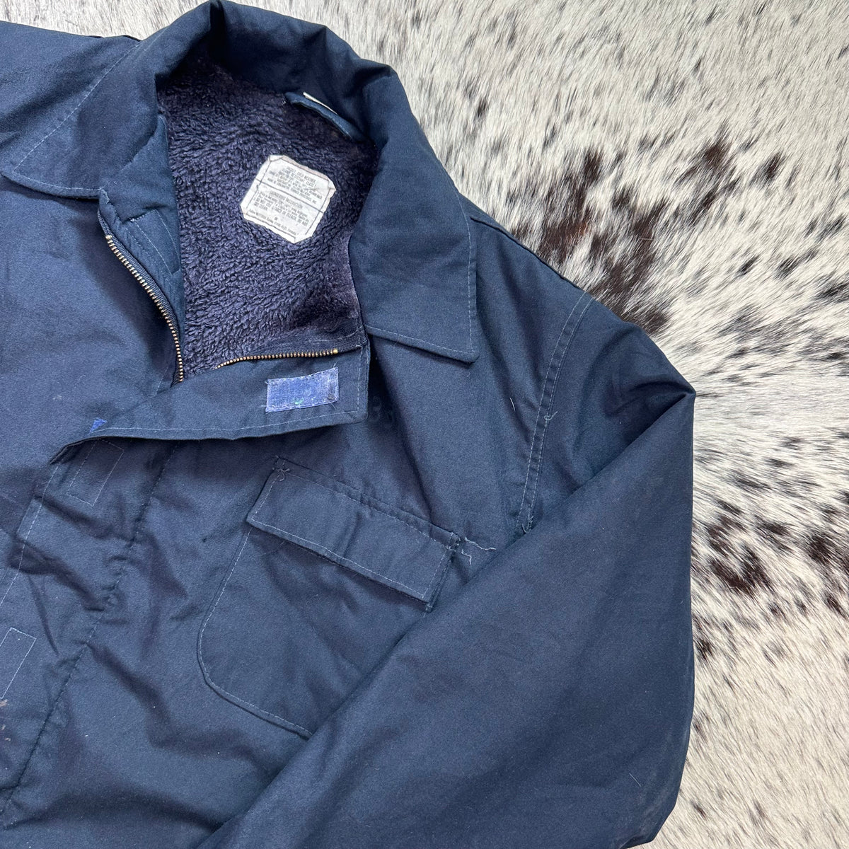 1990 aramid navy blue A2 deck jacket Large (42-44)