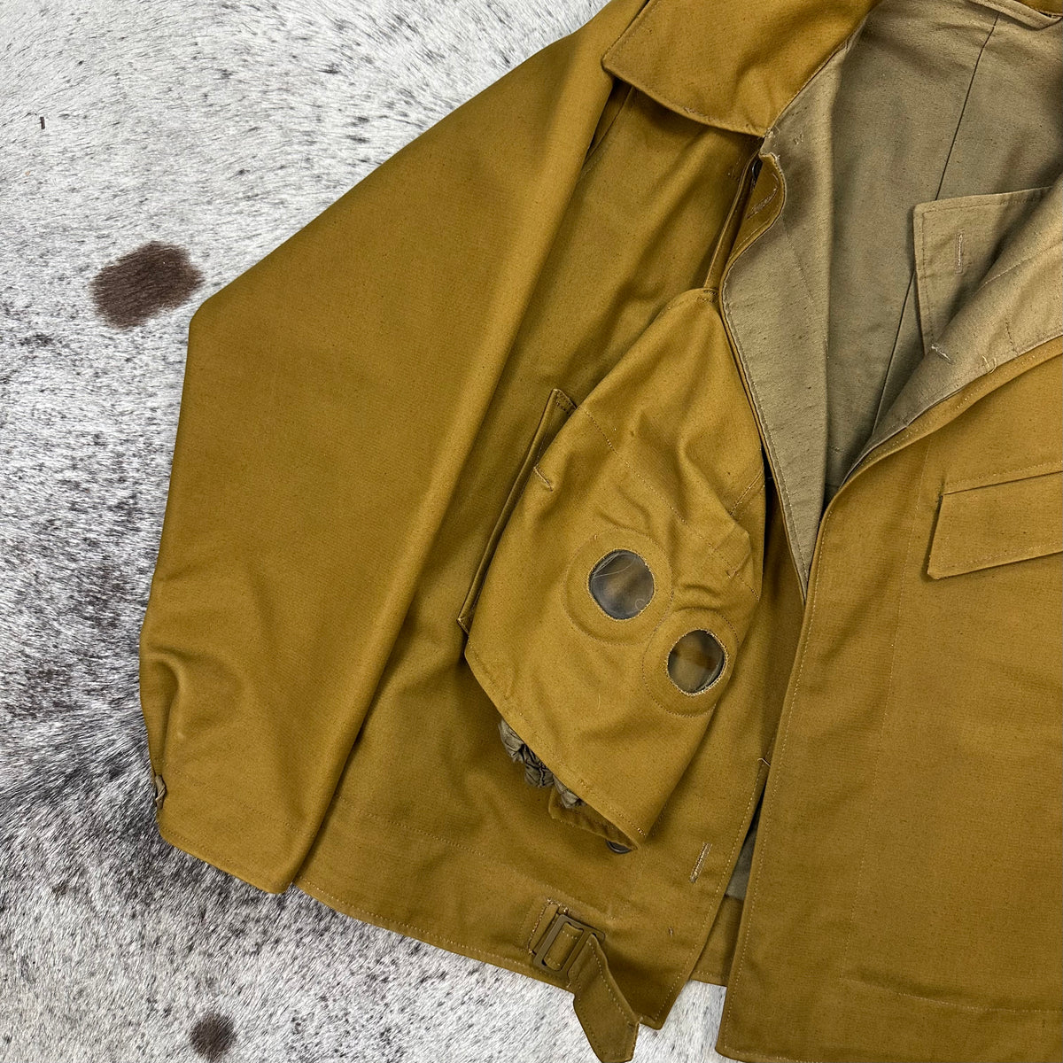 1992 dated Russian tan tanker full suit set fully lined plus mask 46-2 fits large