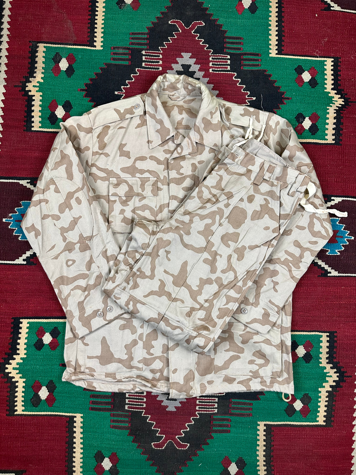 Ukrainian TTsKO Butan Dubok P desert obr 88 Afganka camo set twill 2002 52-5 large