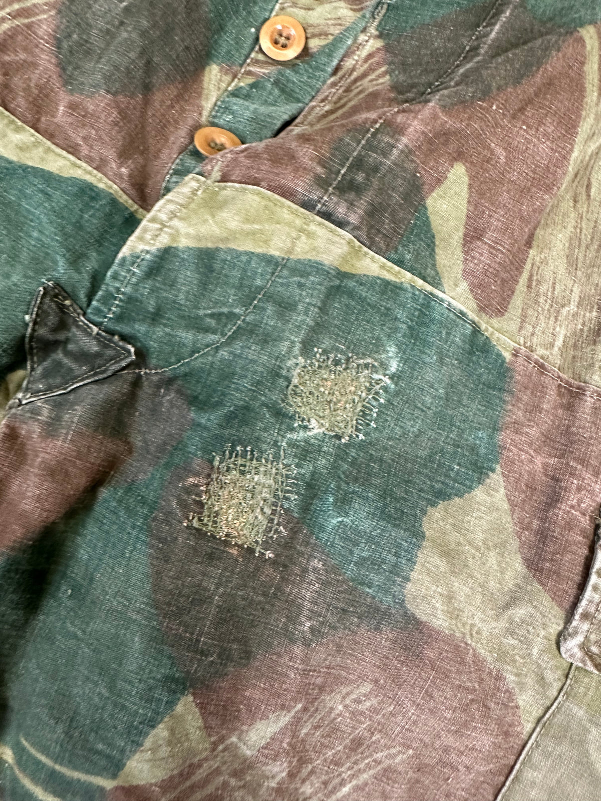 Belgian brushstroke paratrooper pants size 3 M/L