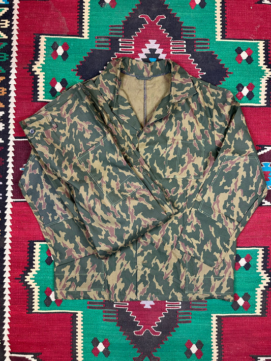 NOS Belarusian VSR 93 camo work shirt and pants set XL DEADSTOCK