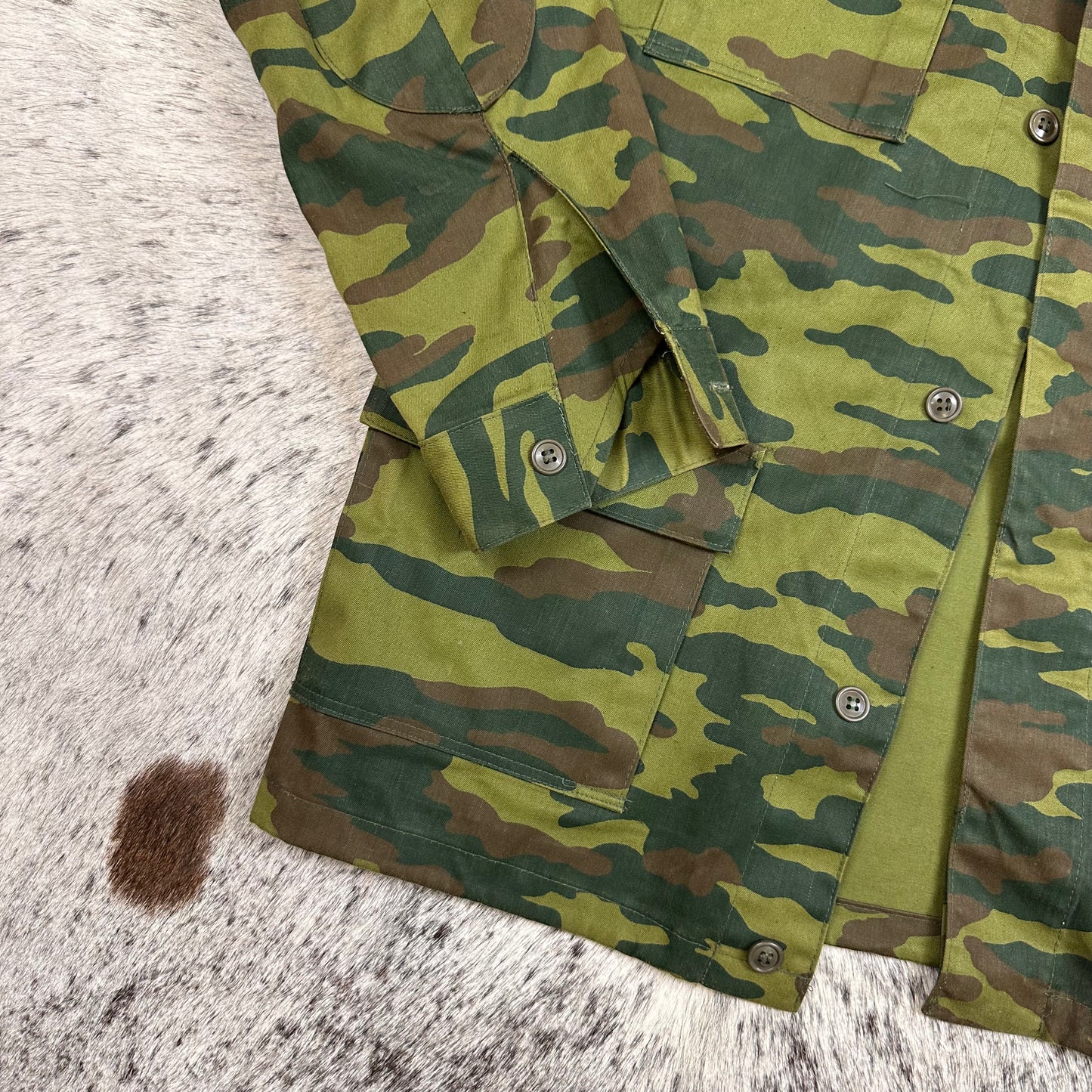 Russian VSR-98 Flora Camo M88 Shirt / Unlined Jacket fits Large