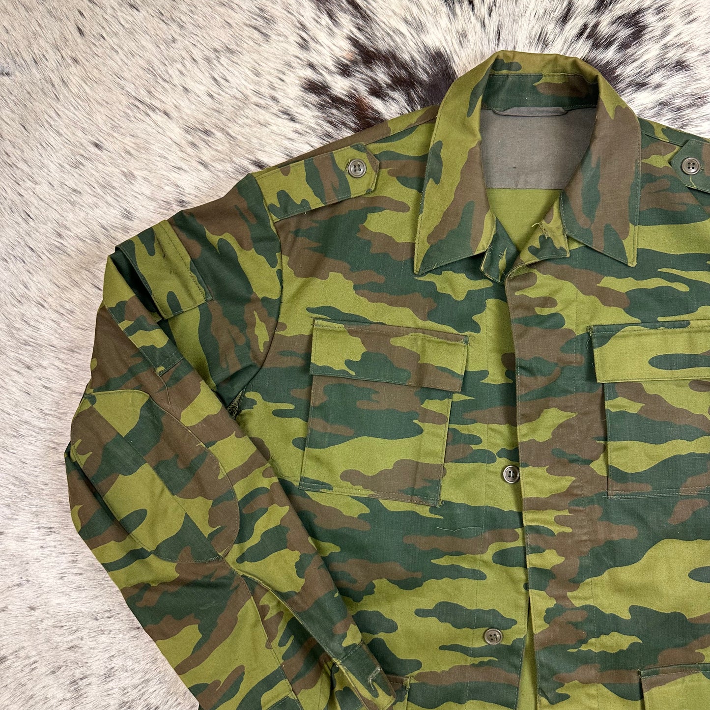 Russian VSR-98 Flora Camo M88 Shirt / Unlined Jacket fits Large