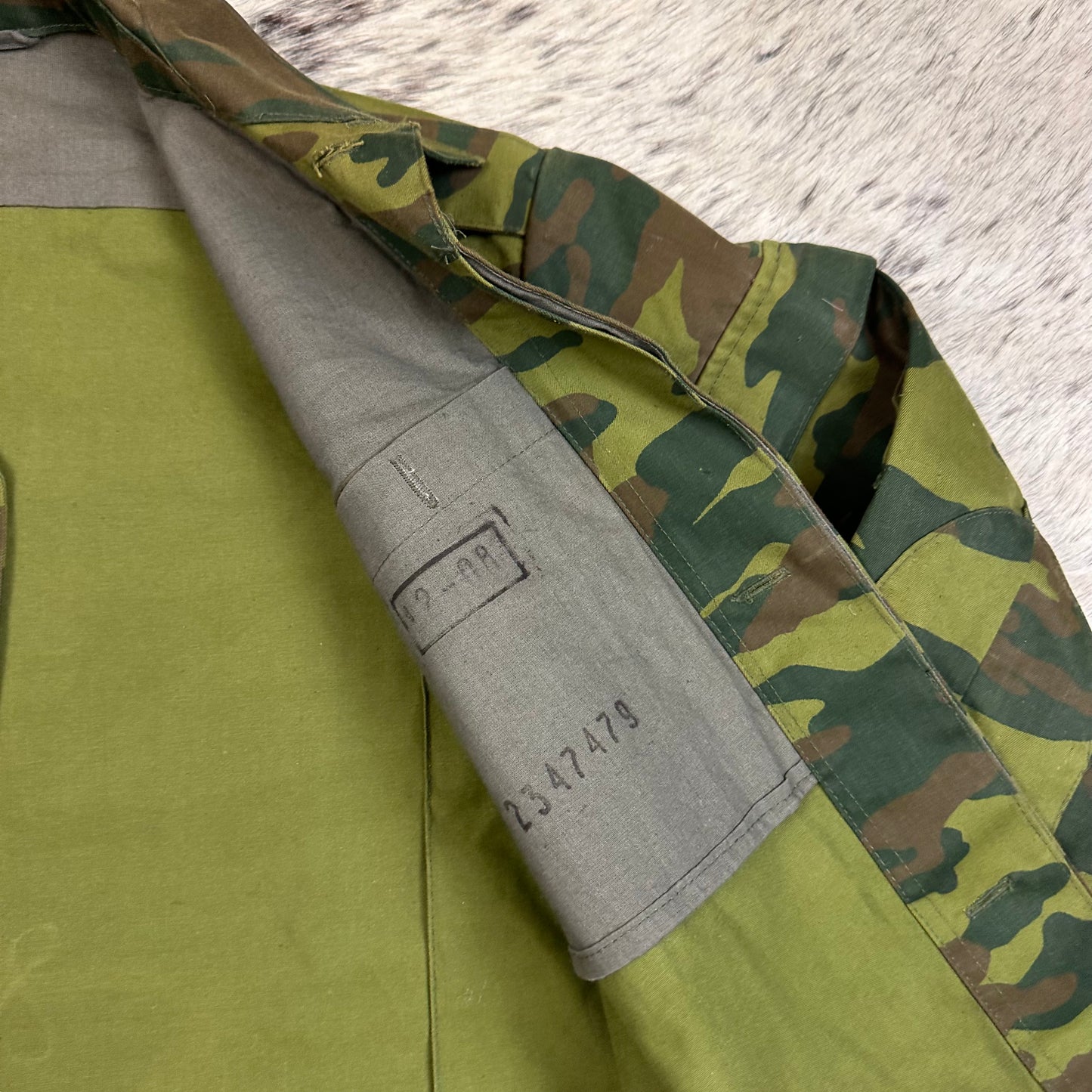 Russian VSR-98 Flora Camo M88 Shirt / Unlined Jacket fits Large