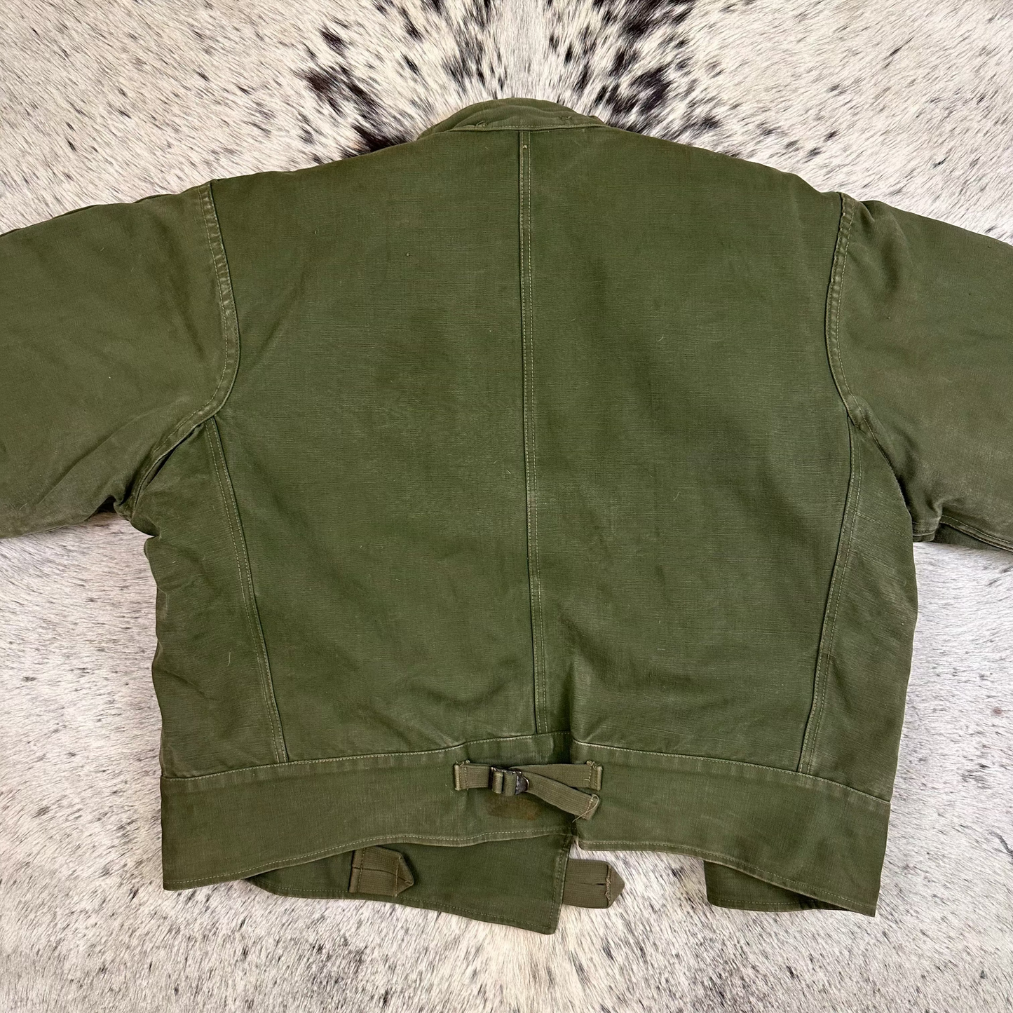 Swedish Green Dispatch motorcycle / tanker jacket modern Large / XL
