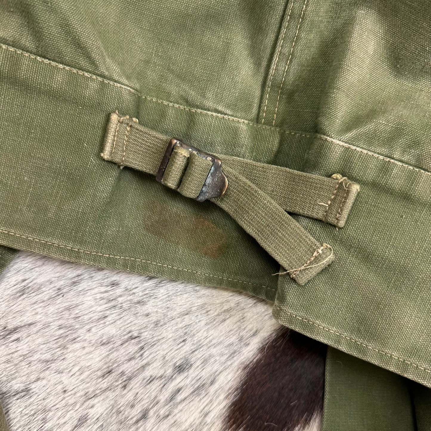 Swedish Green Dispatch motorcycle / tanker jacket modern Large / XL