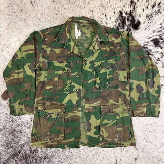 GREEN DOMINANT RDF CUT ERDL SHIRT APPROX MEDIUM Short