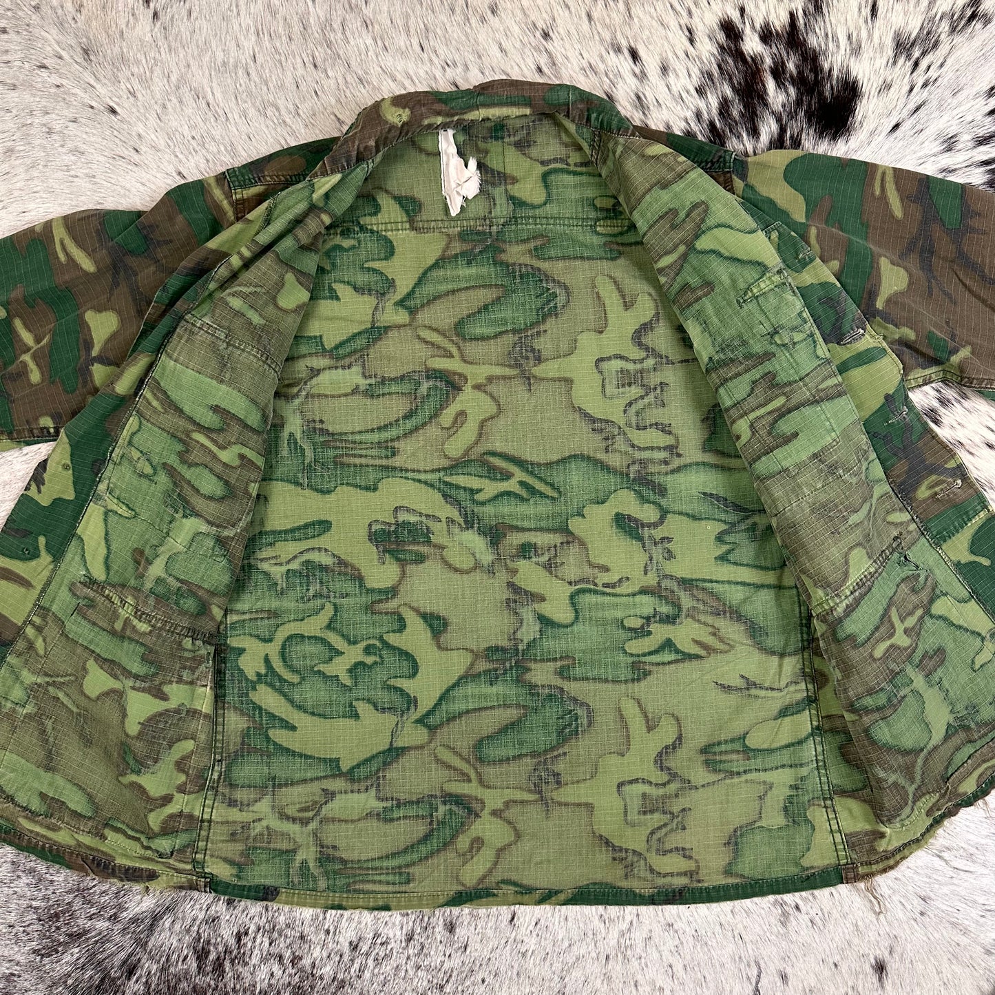 GREEN DOMINANT RDF CUT ERDL SHIRT APPROX MEDIUM Short