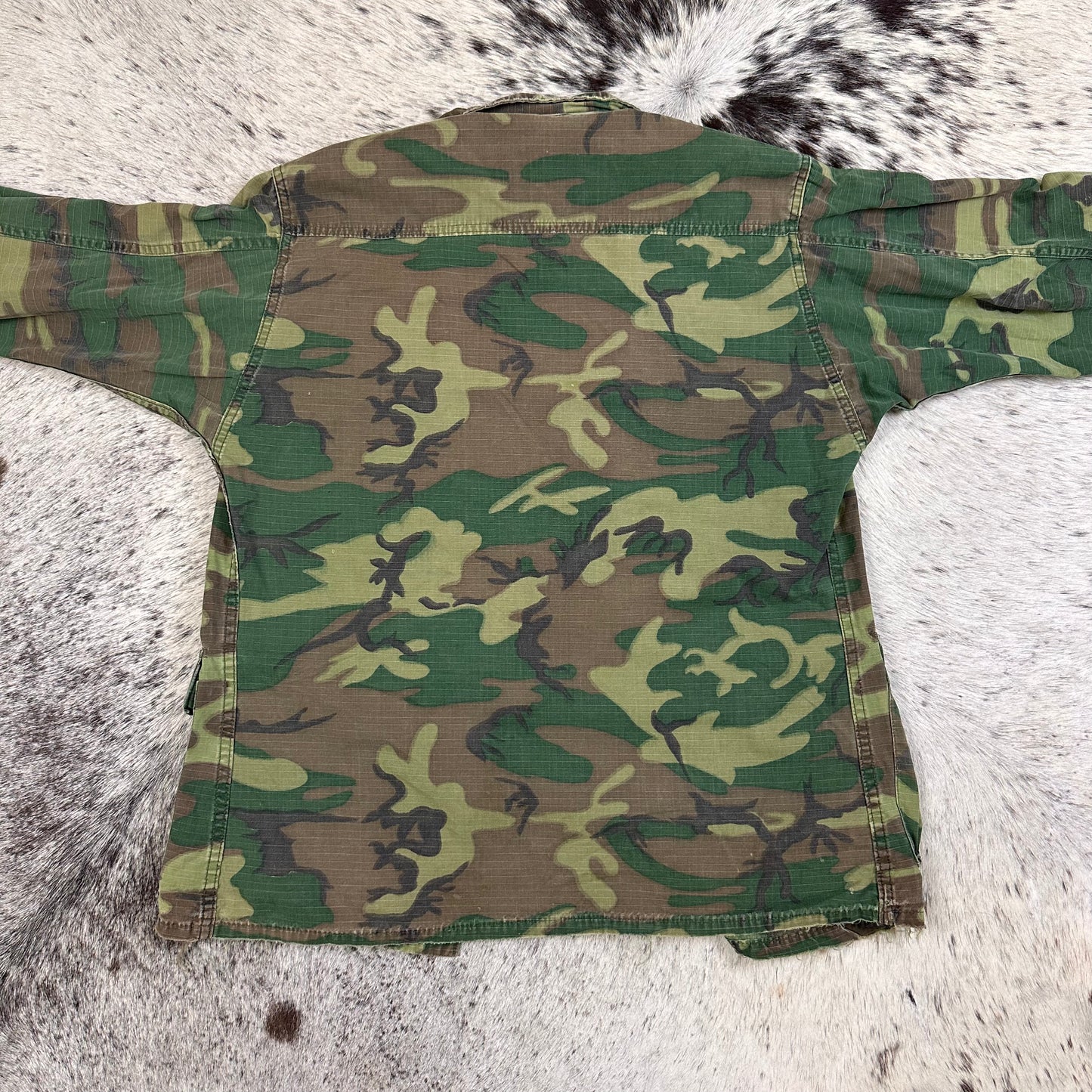 GREEN DOMINANT RDF CUT ERDL SHIRT APPROX MEDIUM Short