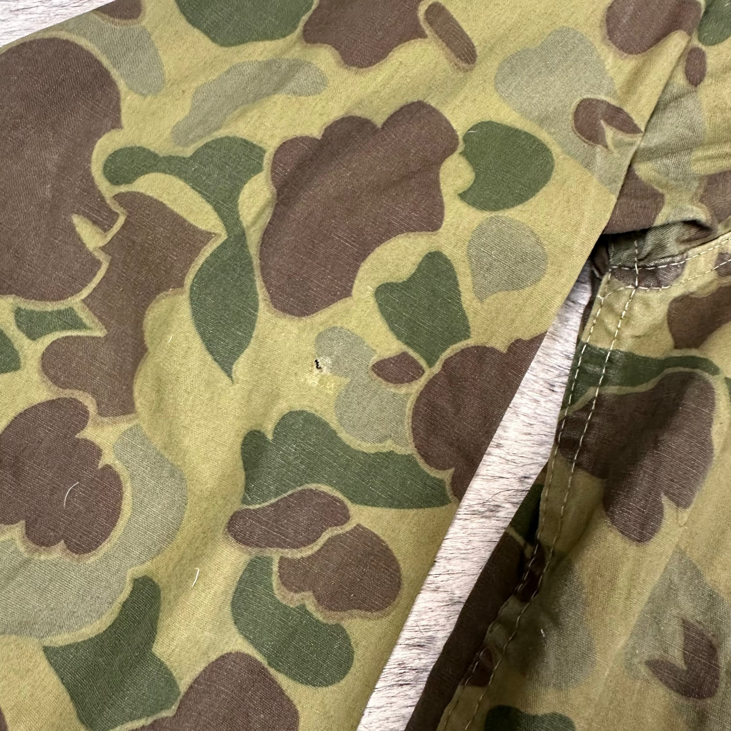 Vintage Kamo duck hunter frog skin camo shirt size small