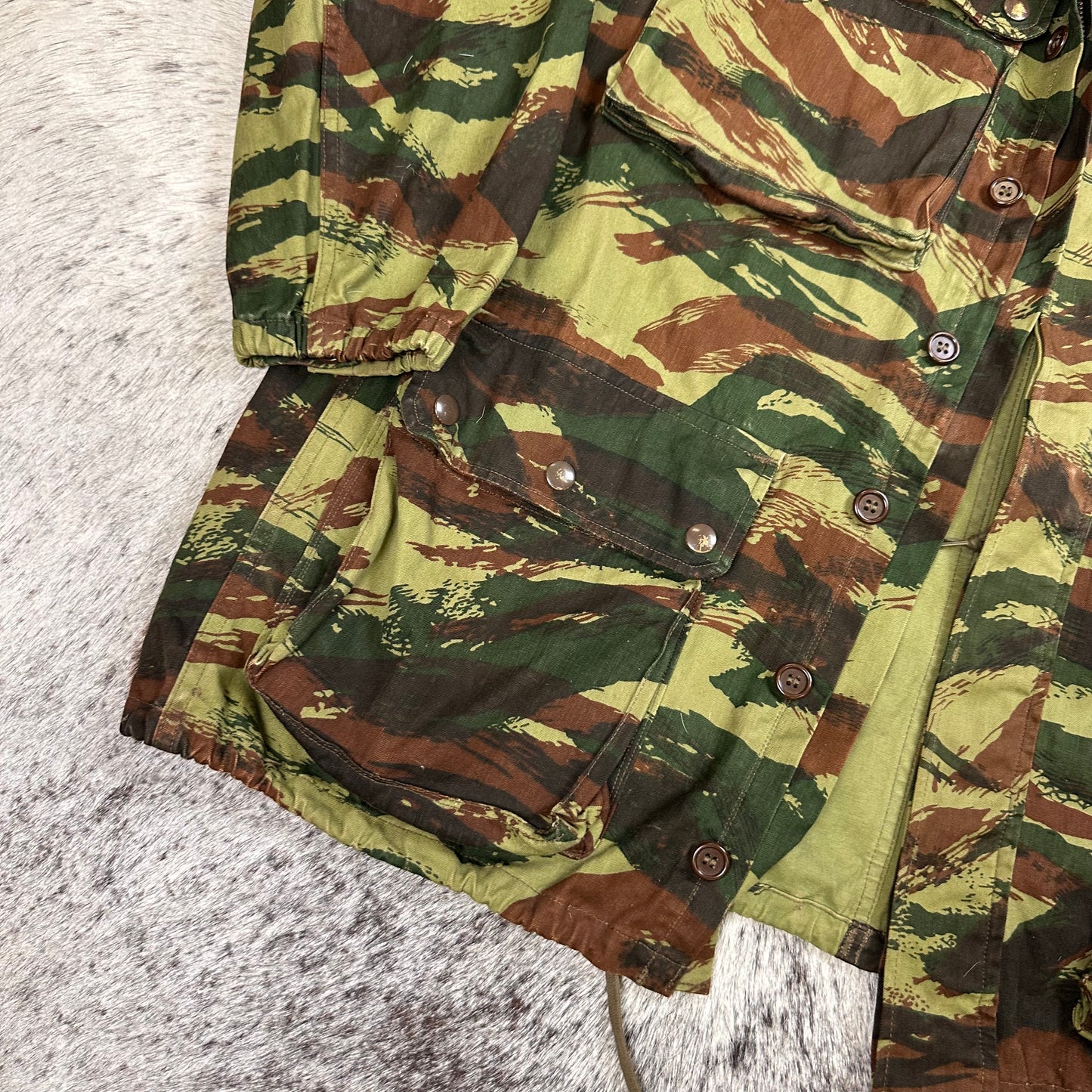French Lizard camo TAP 47/56 paratrooper smock jacket approx large