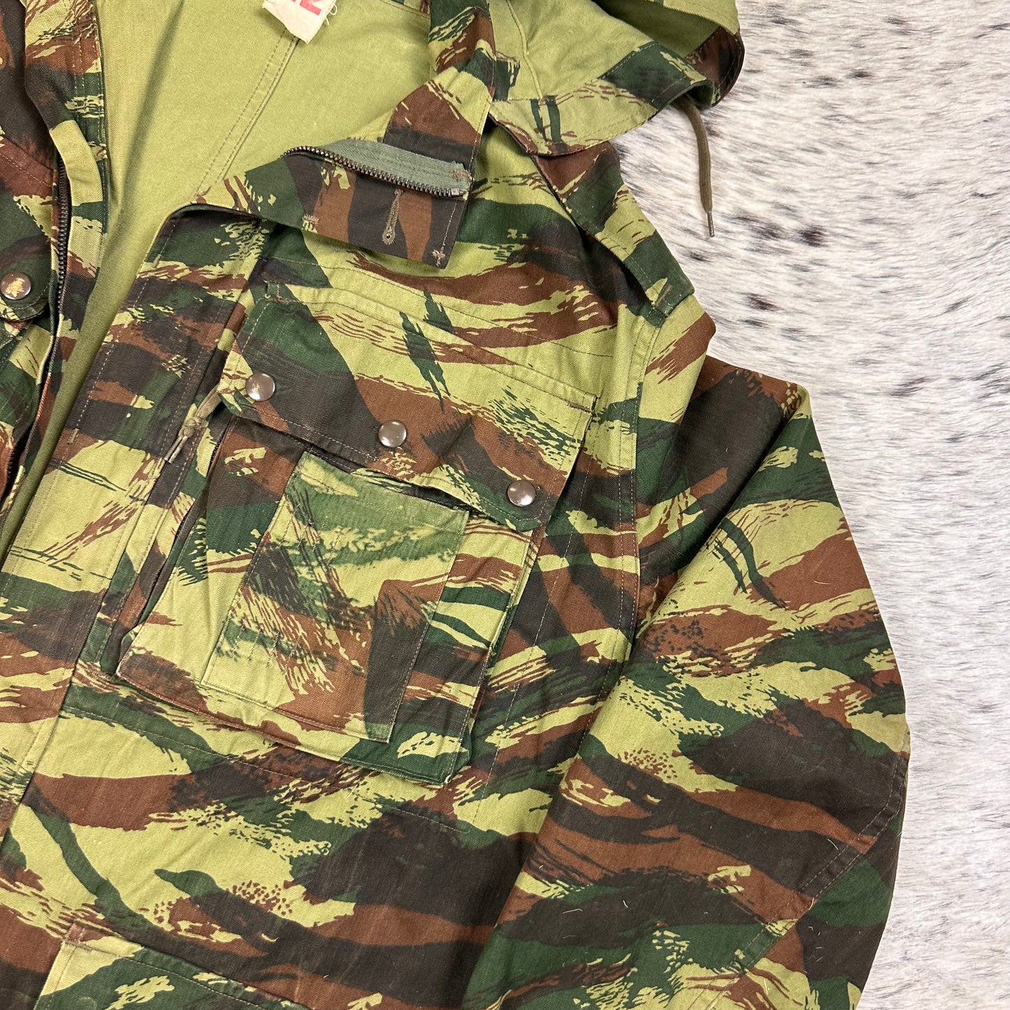 French Lizard camo TAP 47/56 paratrooper smock jacket approx large