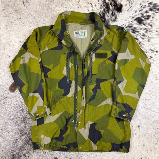 1989 Swedish splinter camo jacket 190 / 85 fits medium long