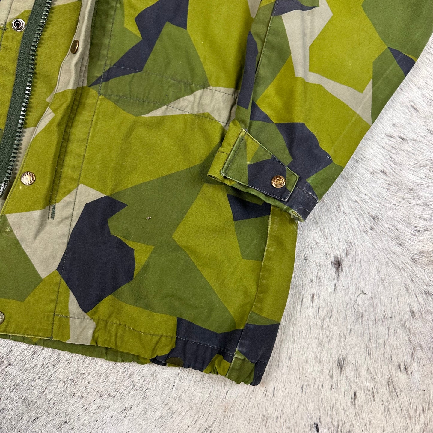 1989 Swedish splinter camo jacket 190 / 85 fits medium long