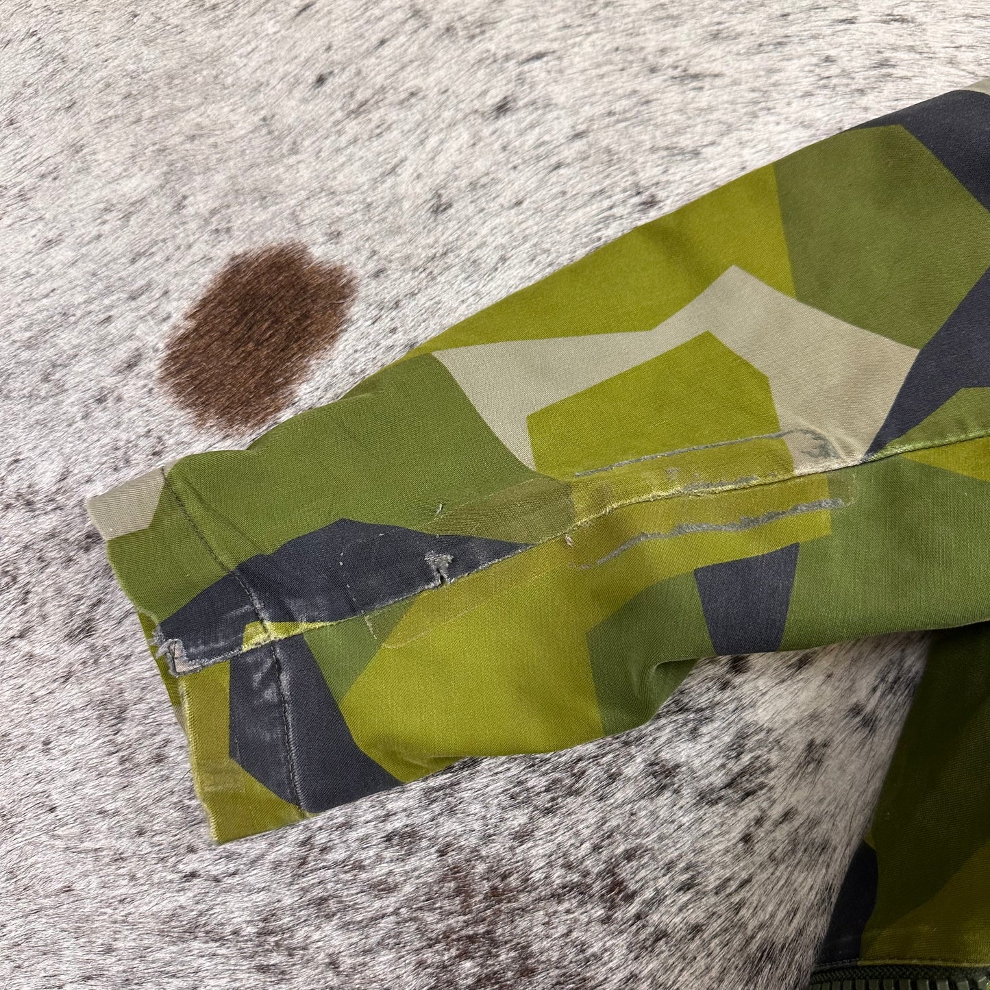 1989 Swedish splinter camo jacket 190 / 85 fits medium long