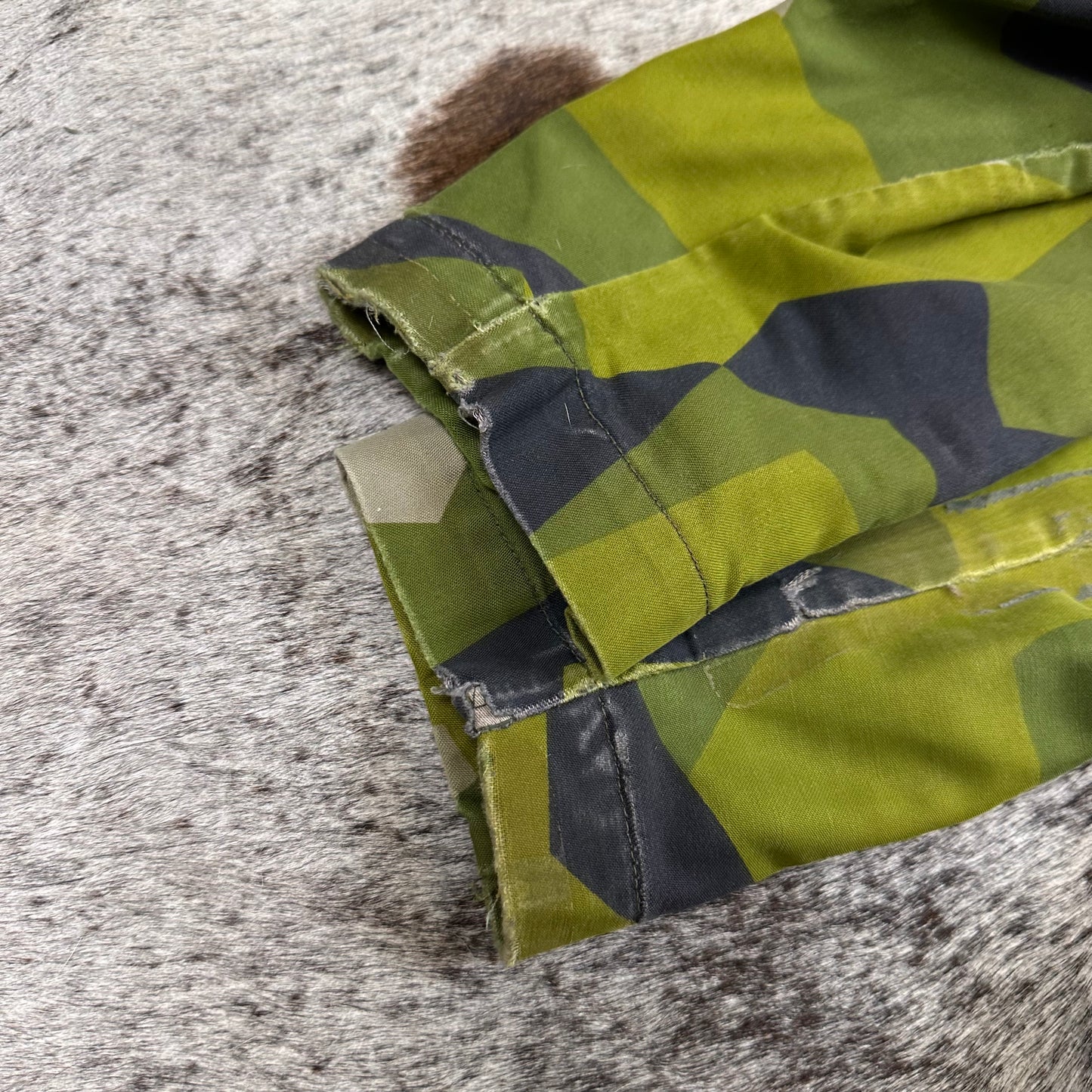 1989 Swedish splinter camo jacket 190 / 85 fits medium long