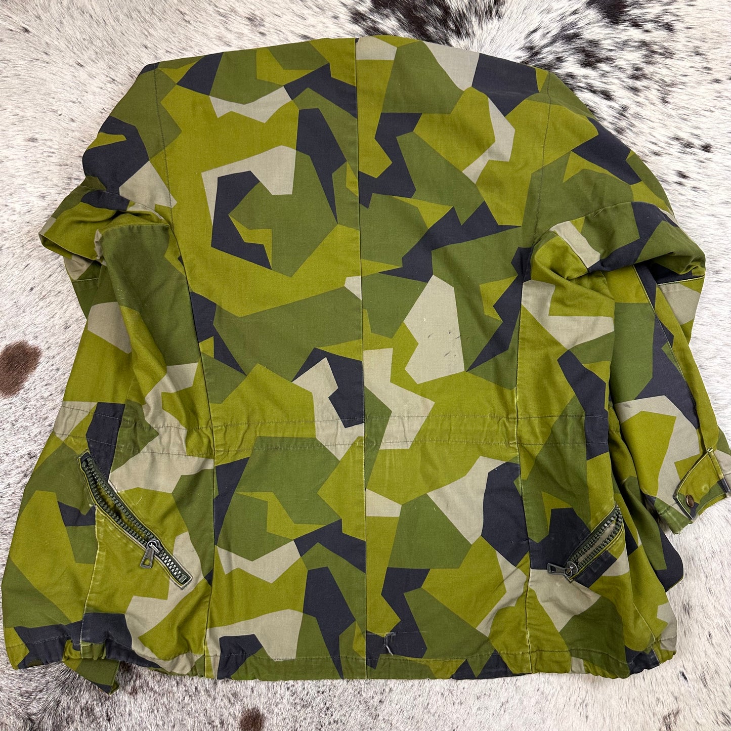 1989 Swedish splinter camo jacket 190 / 85 fits medium long