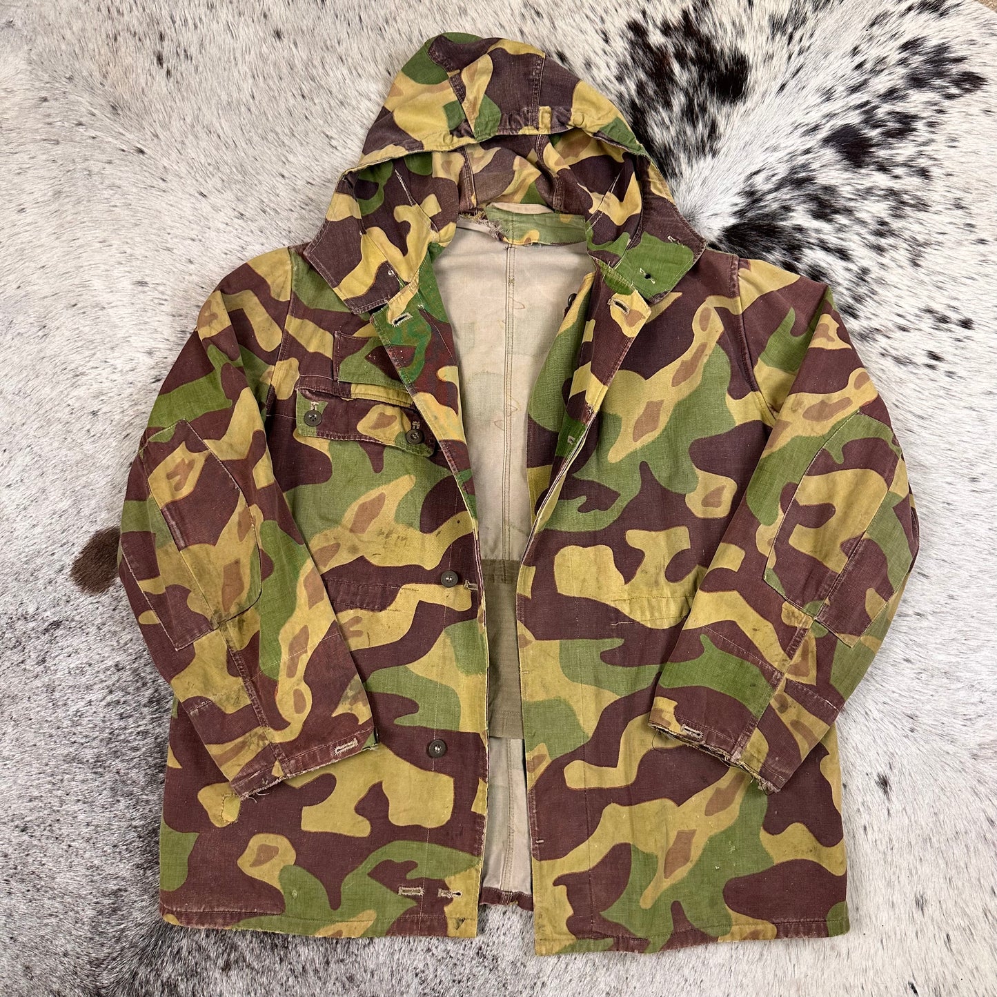Czechoslovakian Mlok Salamander camo camo jacket with hood approx medium