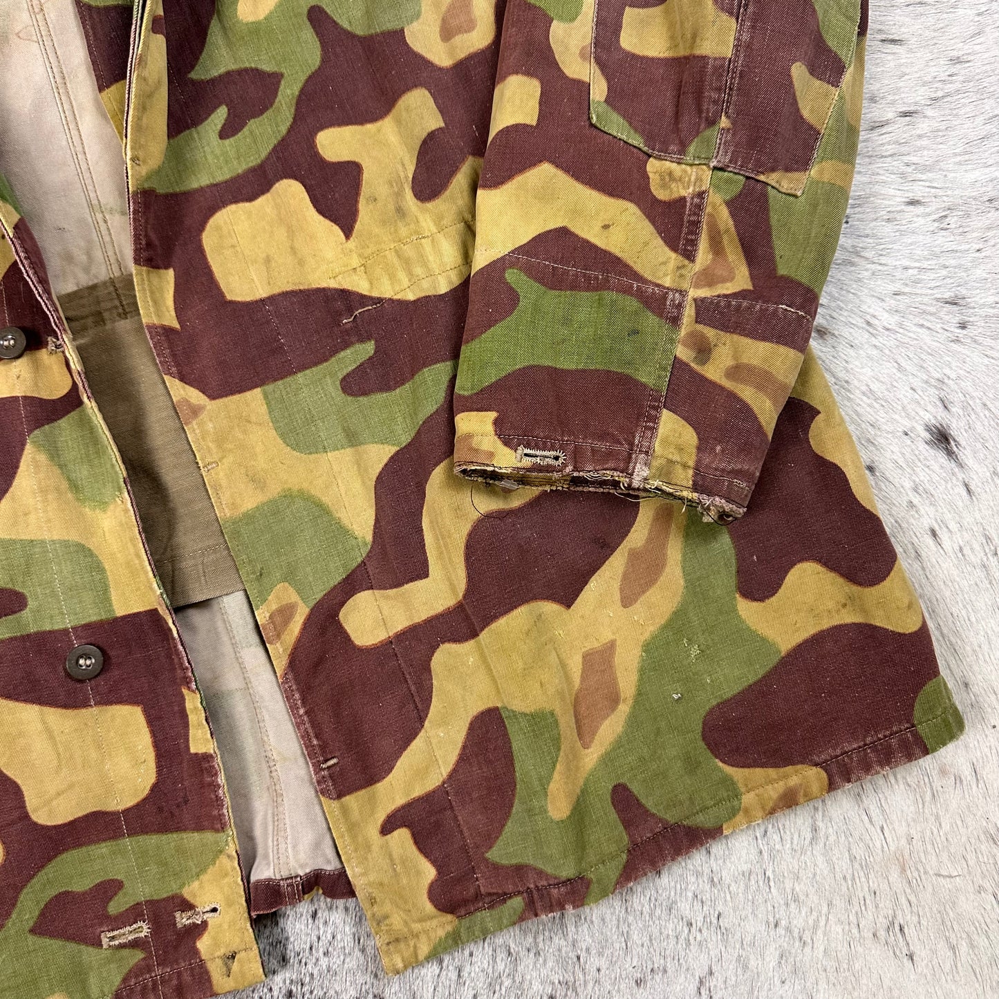 Czechoslovakian Mlok Salamander camo camo jacket with hood approx medium