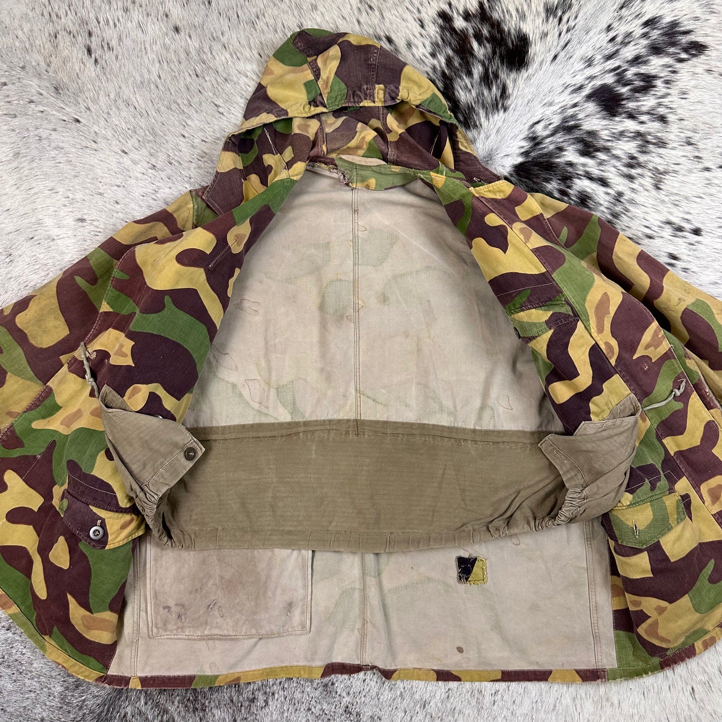 Czechoslovakian Mlok Salamander camo camo jacket with hood approx medium