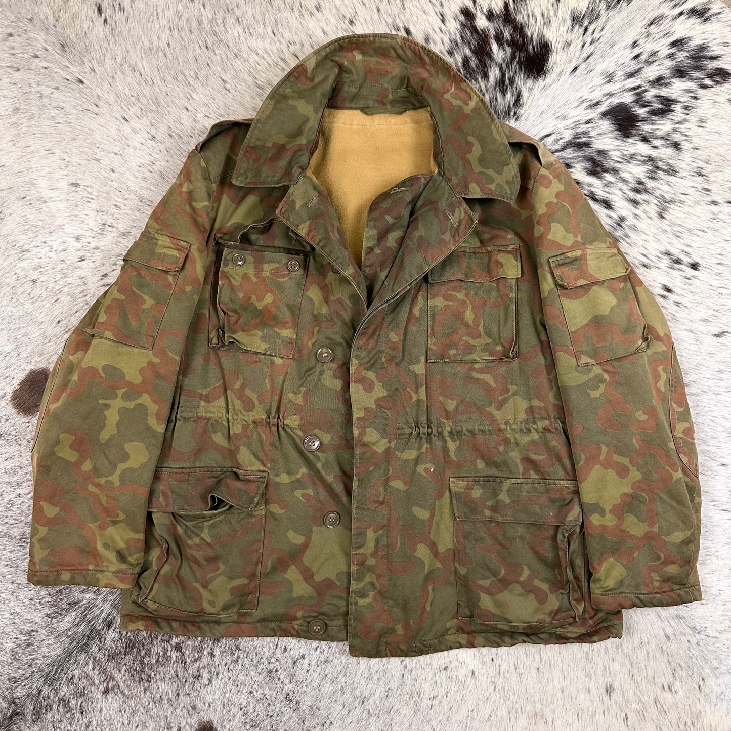 USSR Soviet / Russian TTsKO Butan camo lined winter jacket fits large