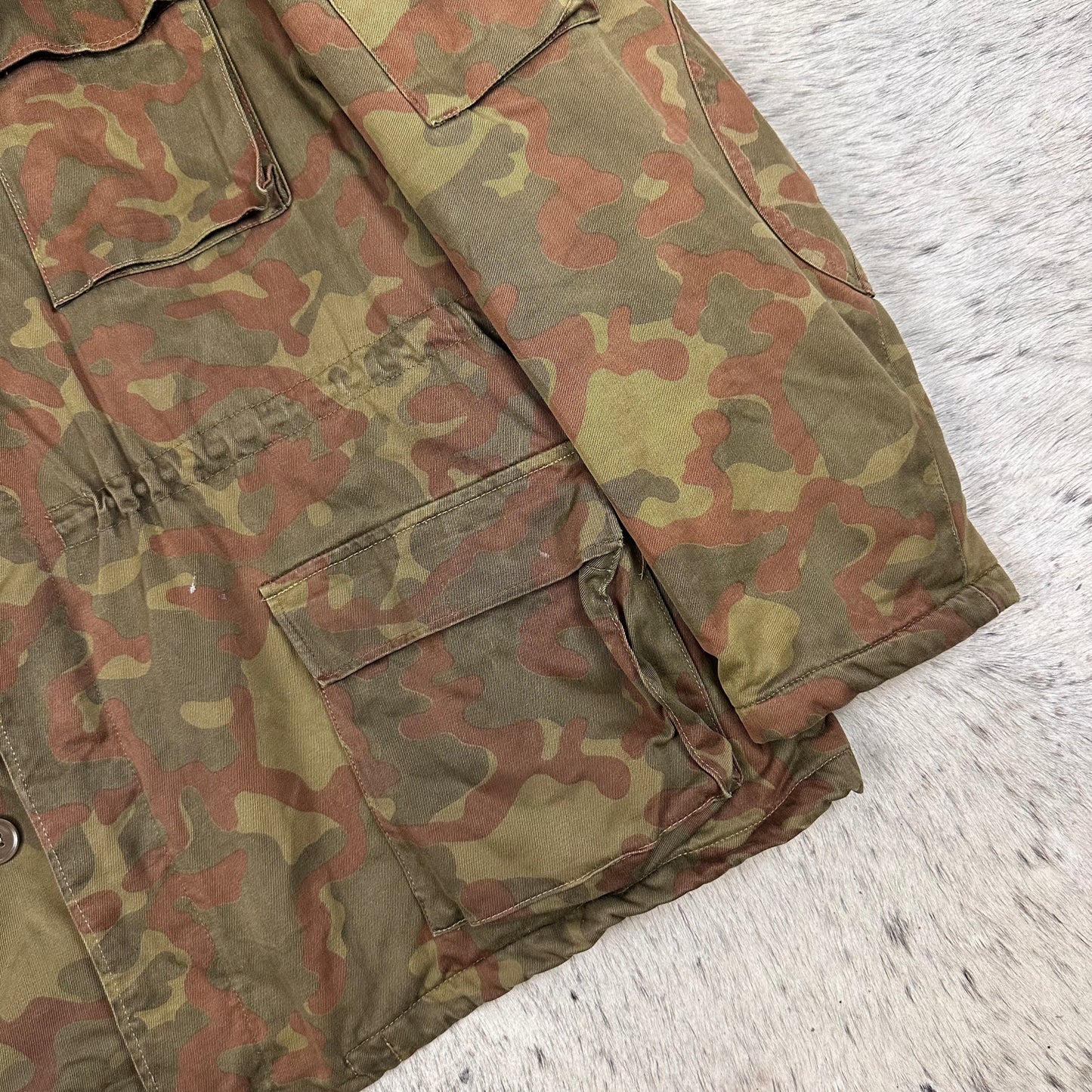 USSR Soviet / Russian TTsKO Butan camo lined winter jacket fits large