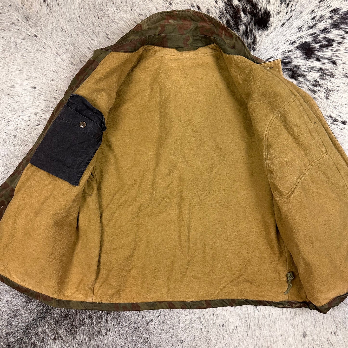 USSR Soviet / Russian TTsKO Butan camo lined winter jacket fits large