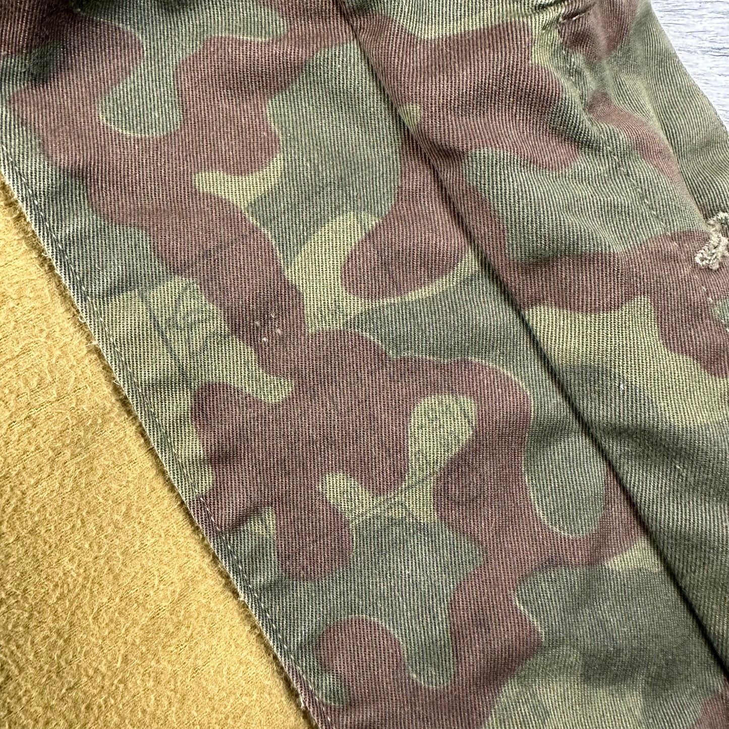 USSR Soviet / Russian TTsKO Butan camo lined winter jacket fits large