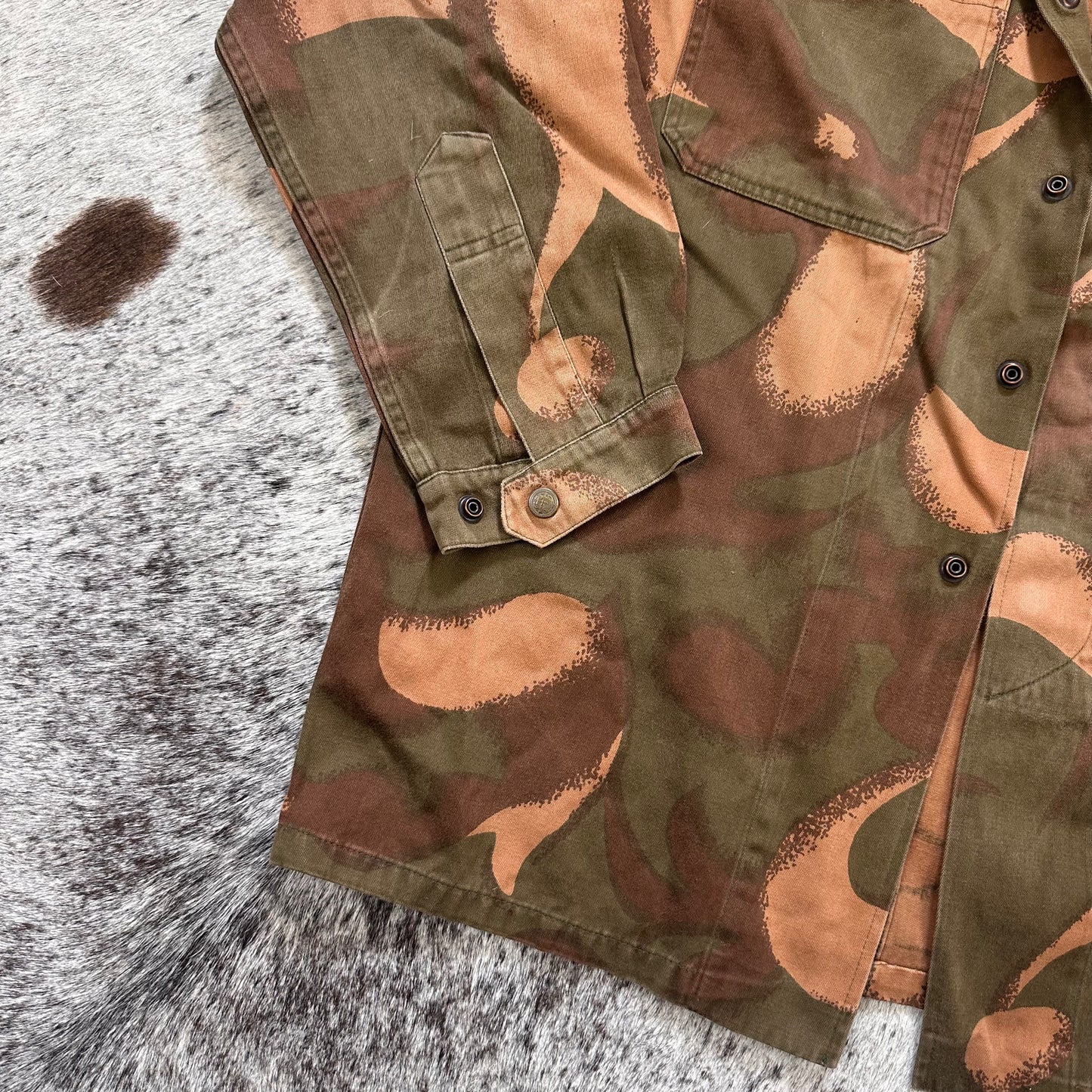 1992 Hungarian Swirl camo shirt