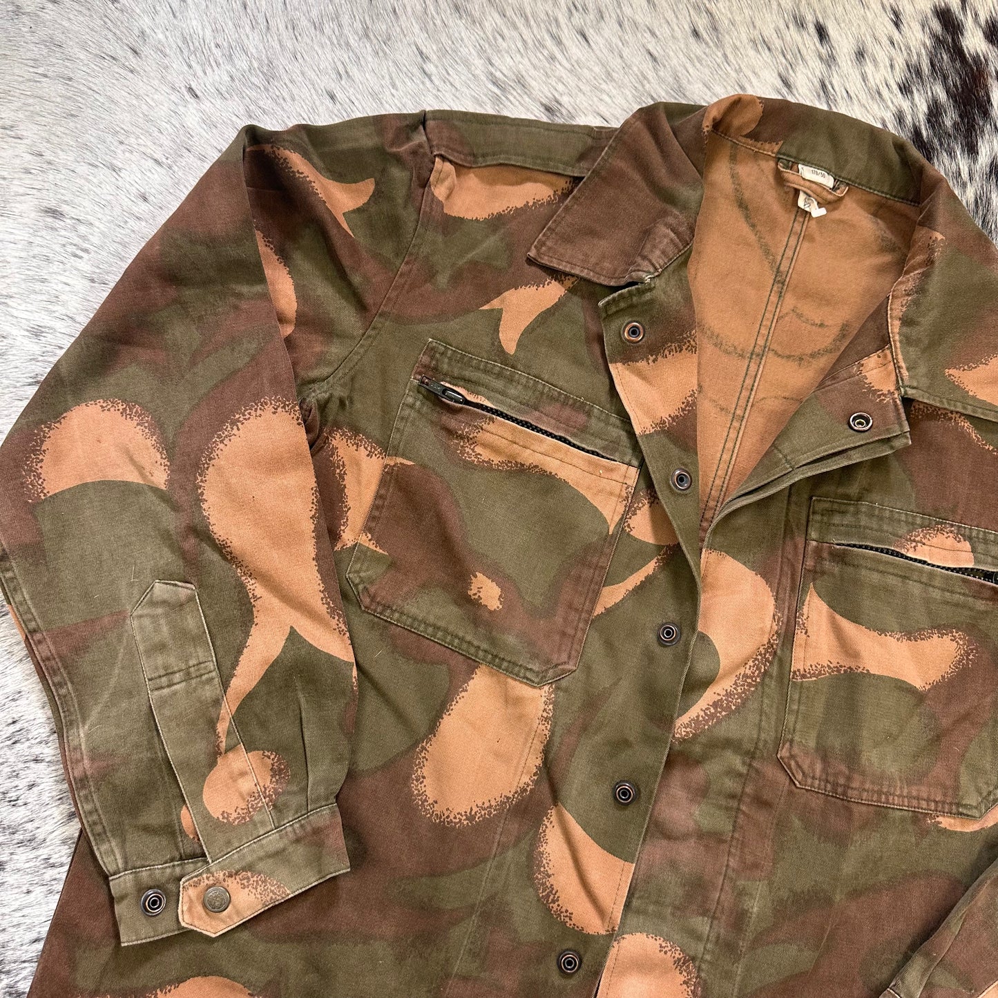 1992 Hungarian Swirl camo shirt