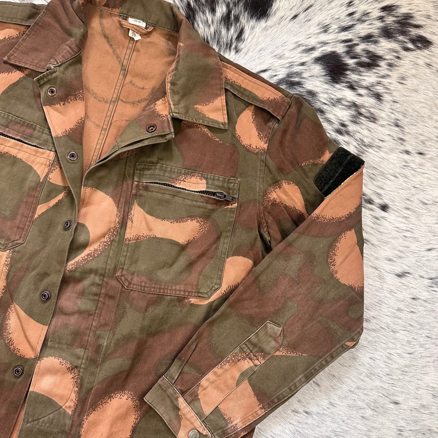 1992 Hungarian Swirl camo shirt
