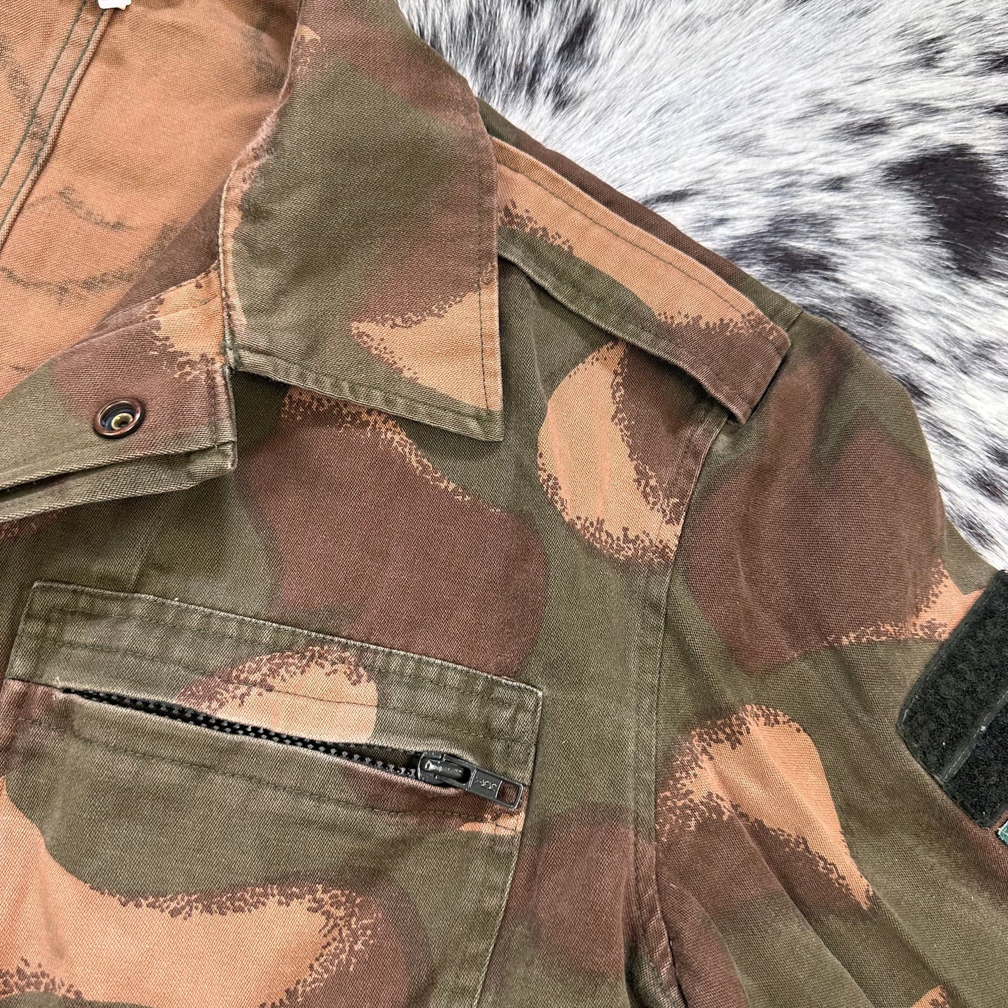 1992 Hungarian Swirl camo shirt
